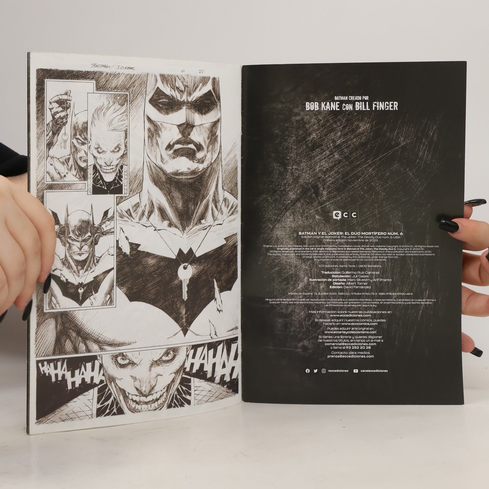 Marc Silvestri Batman y el Joker: El Dúo Mortífero