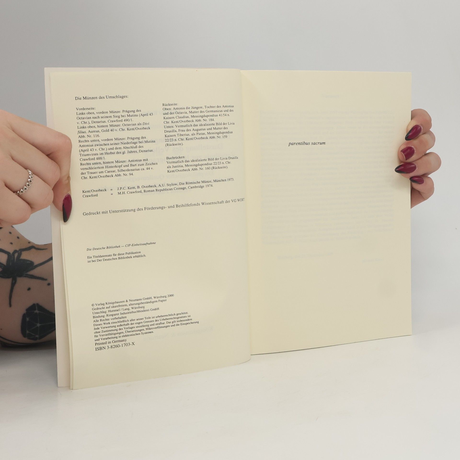 Michael Kober Die politischen Anfänge Octavians in der Darstellung des Velleius und dessen Verhältnis zur historiographischen Tradition