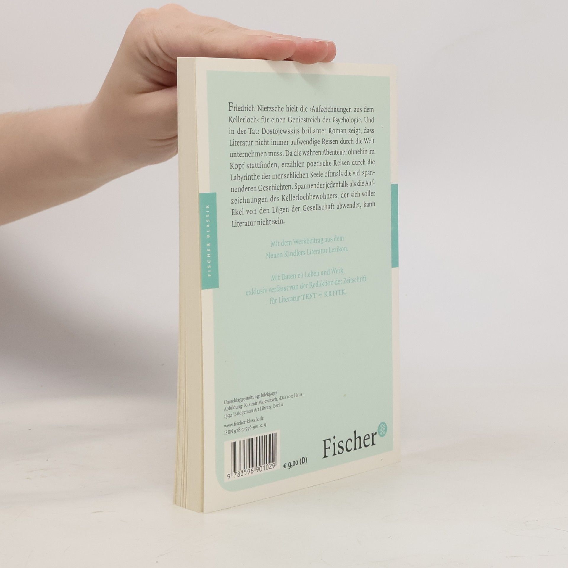 Fyodor Dostoyevsky Aufzeichnungen aus dem Kellerloch