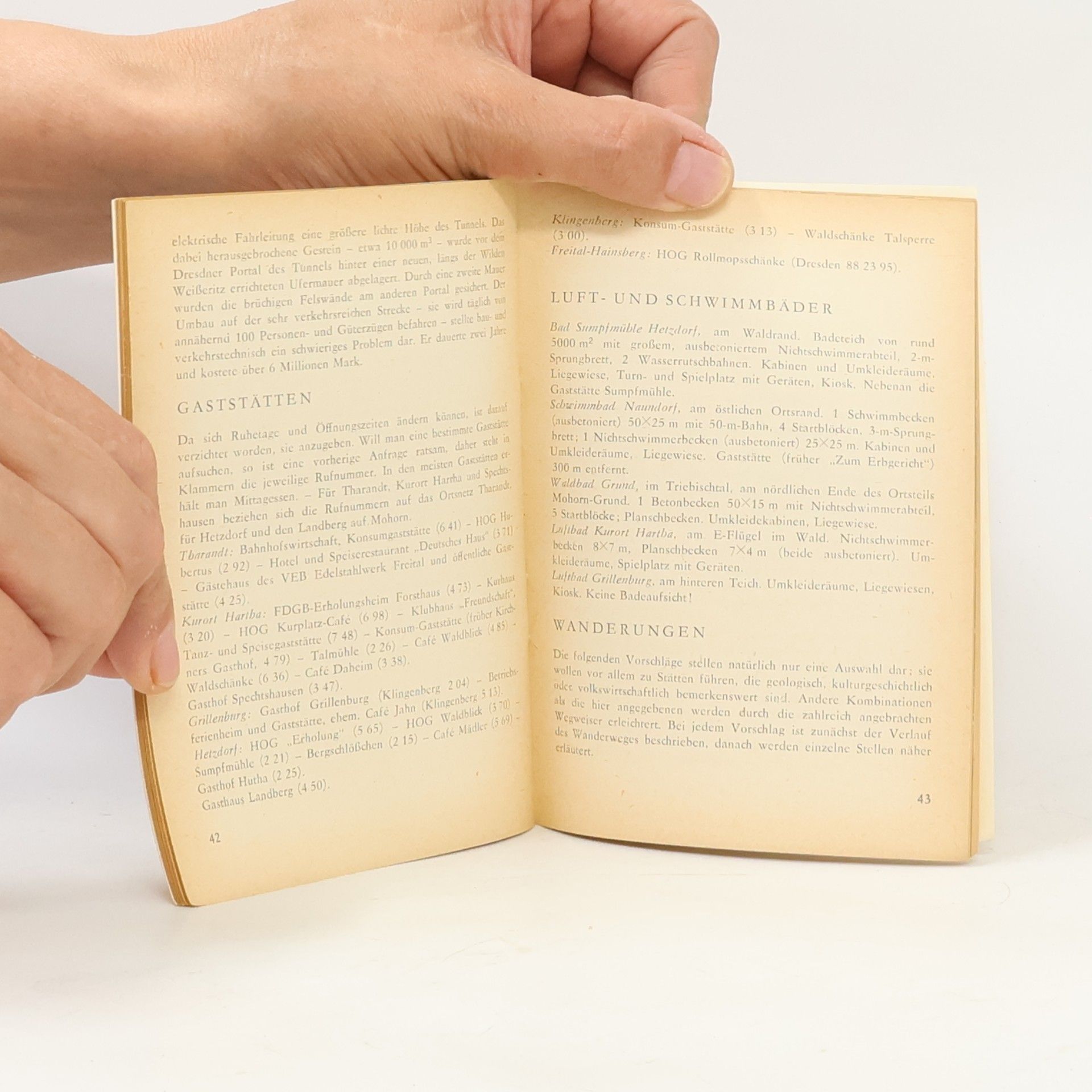 Autorenkollektiv Brockhaus Wanderheft 18. Tharandter Waldt