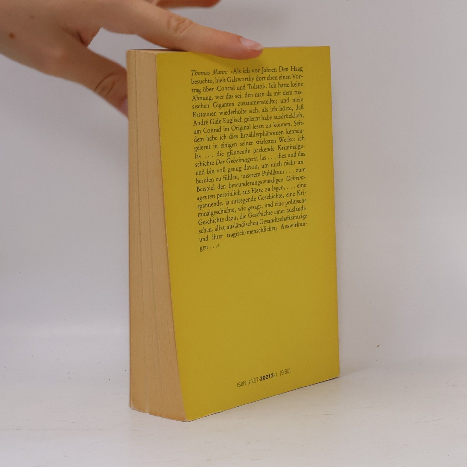 Joseph Conrad Der Geheimagent