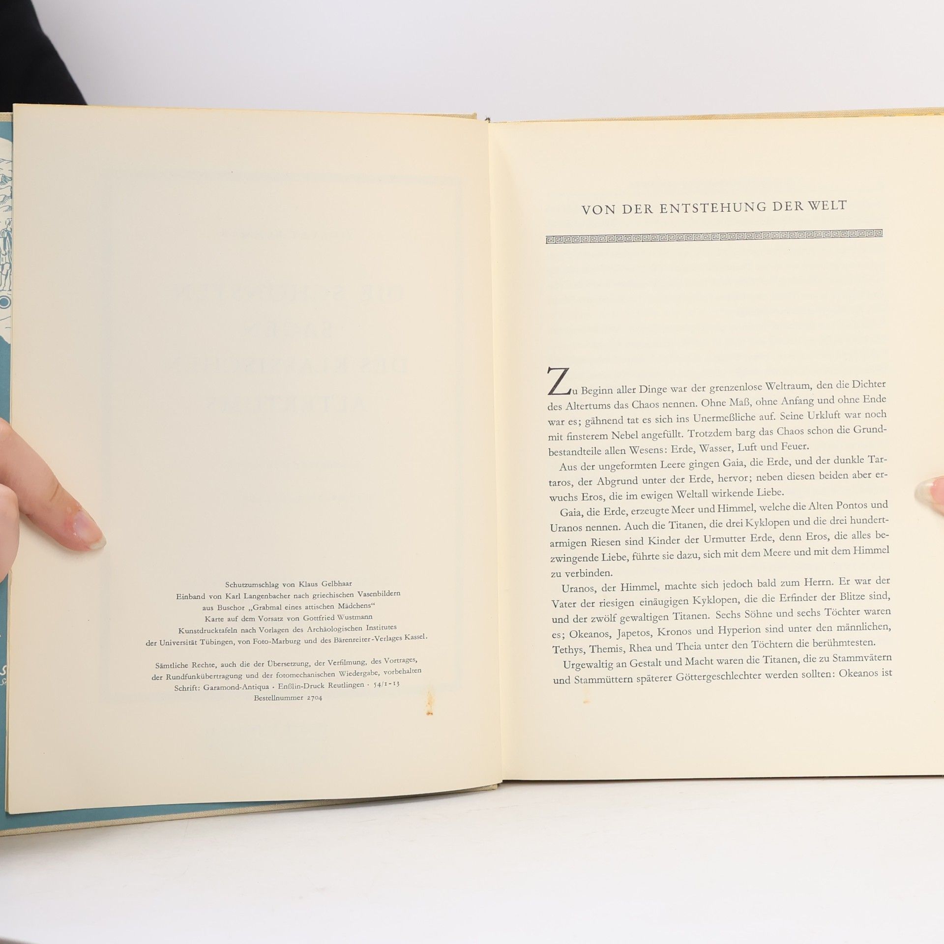 Gustav Schwab Sagen des klassischen Altertums