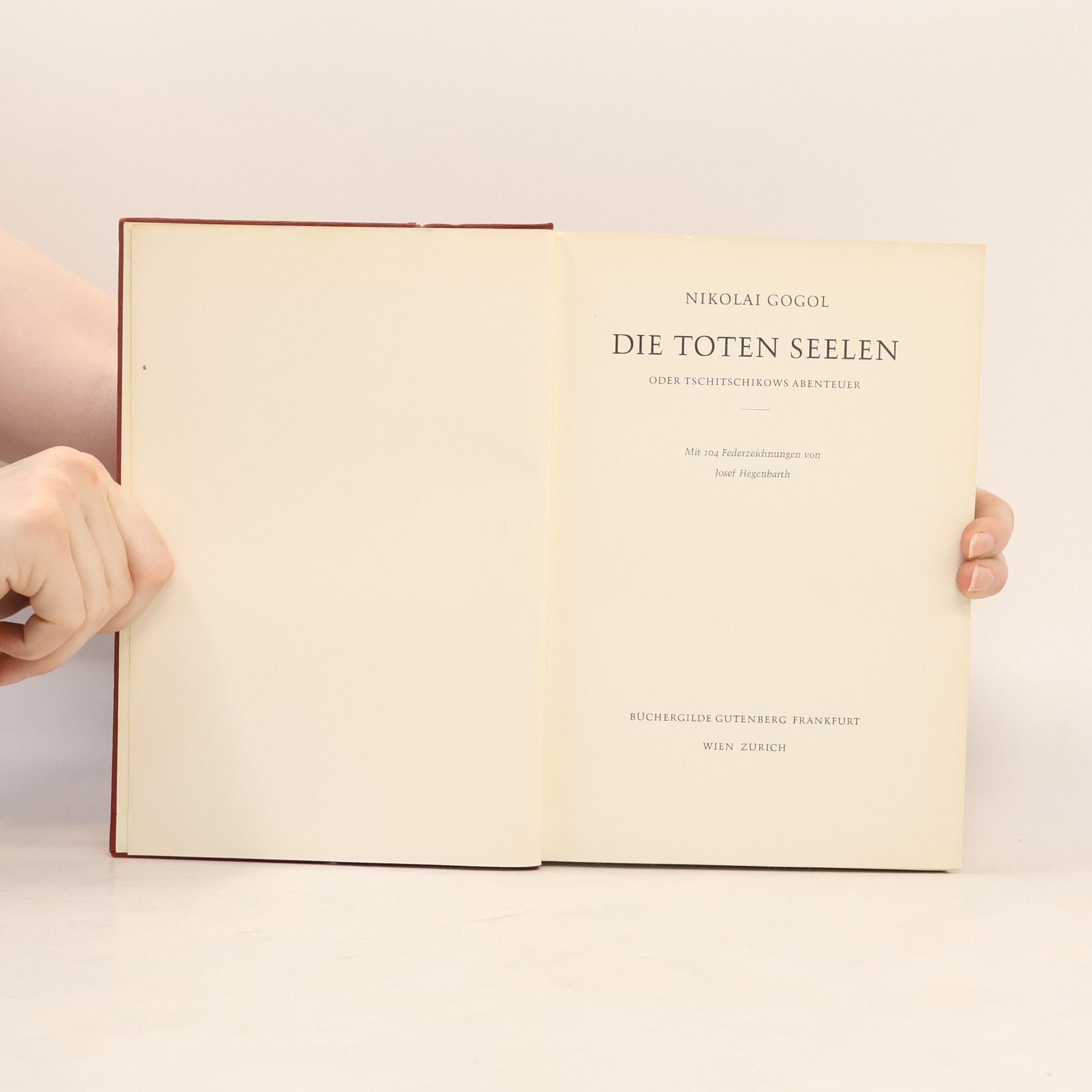 Nikolai Wassiljewitsch Gogol Die toten Seelen