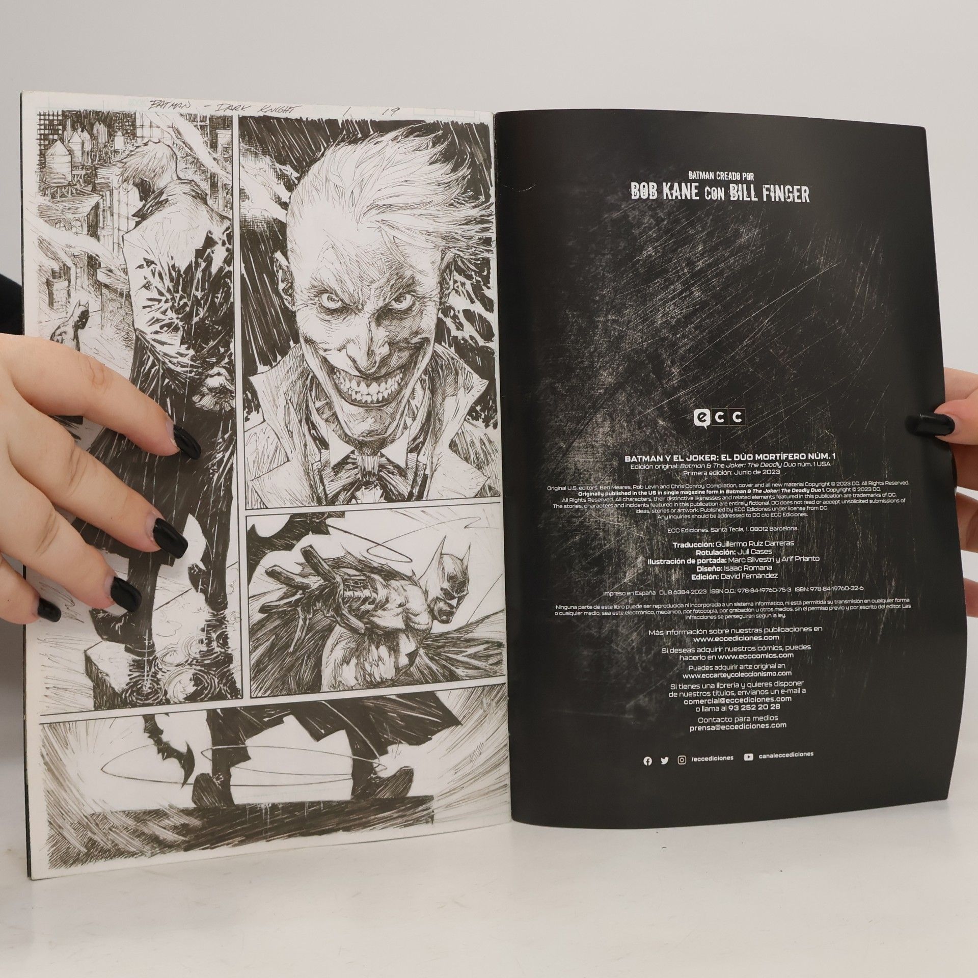 Marc Silvestri Batman y el Joker: El Dúo Mortífero (O.C.) - 1: Batman y el Joker