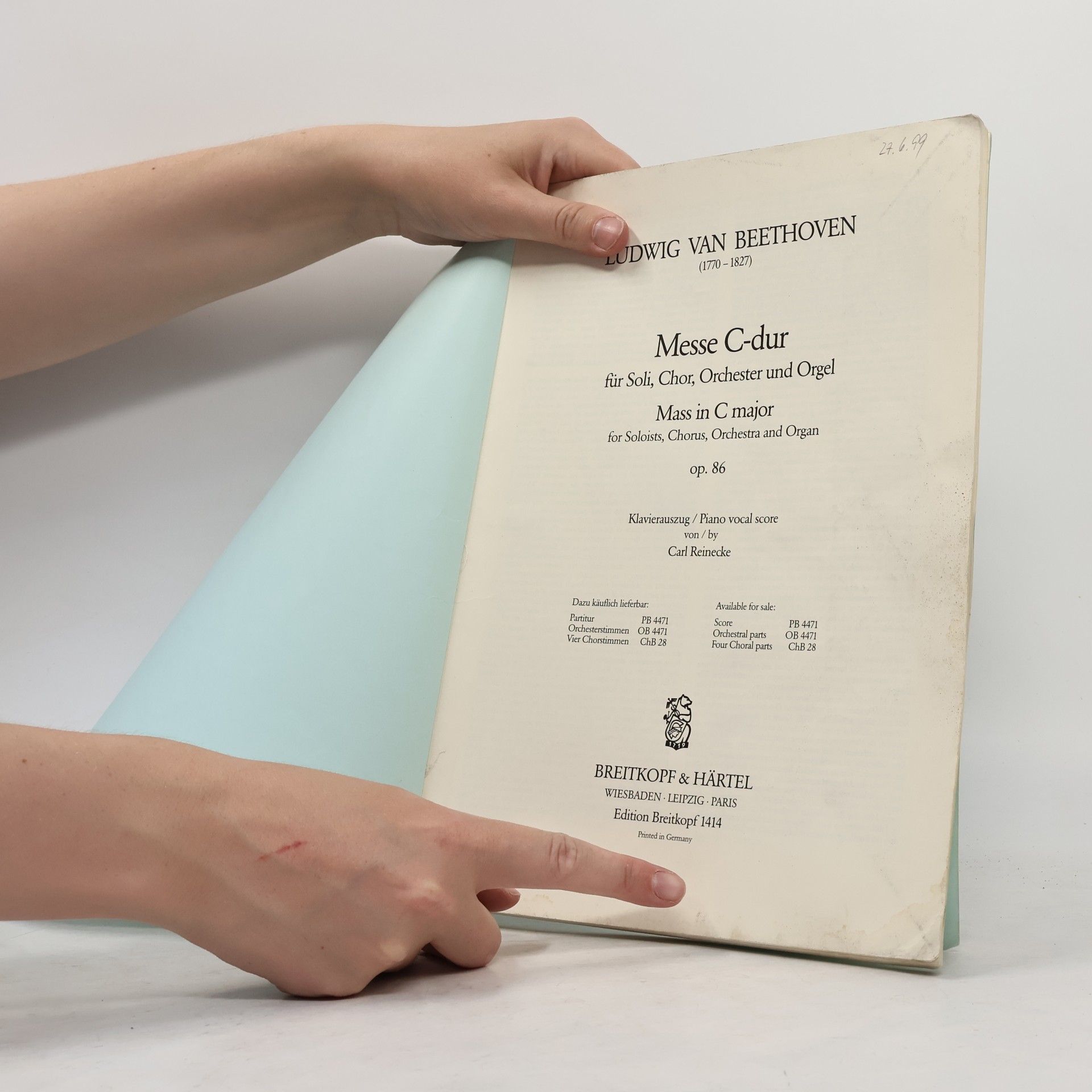 Ludwig van Beethoven Messe C-dur 86