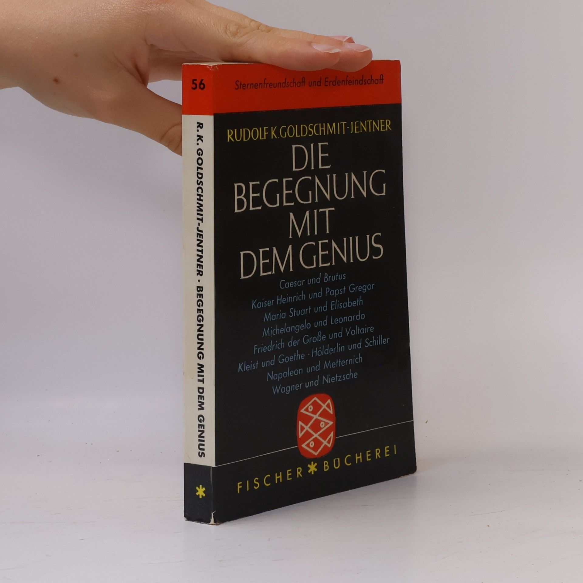 Rudolf Goldschmit-Jentner Die Begegnung mit dem Genius