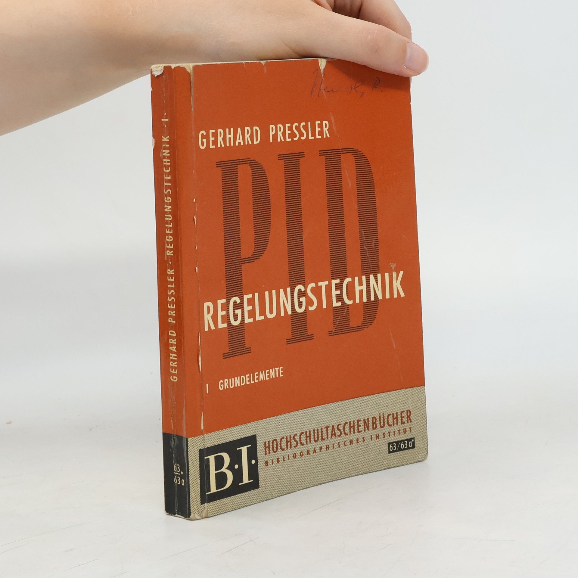 Gerhard Pressler Regelungstechnik I