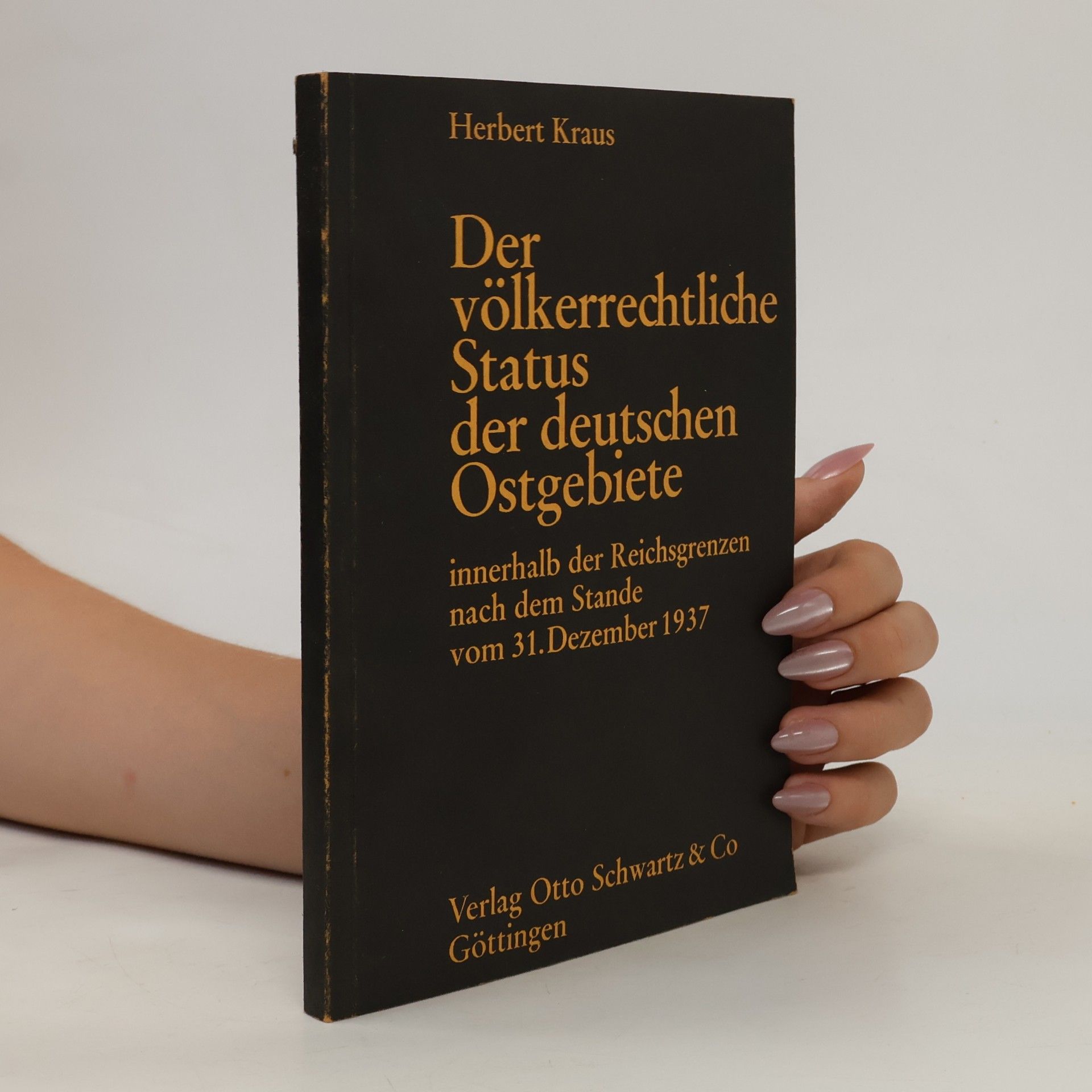 Der völkerrechtliche Status der deutschen Ostgebiete