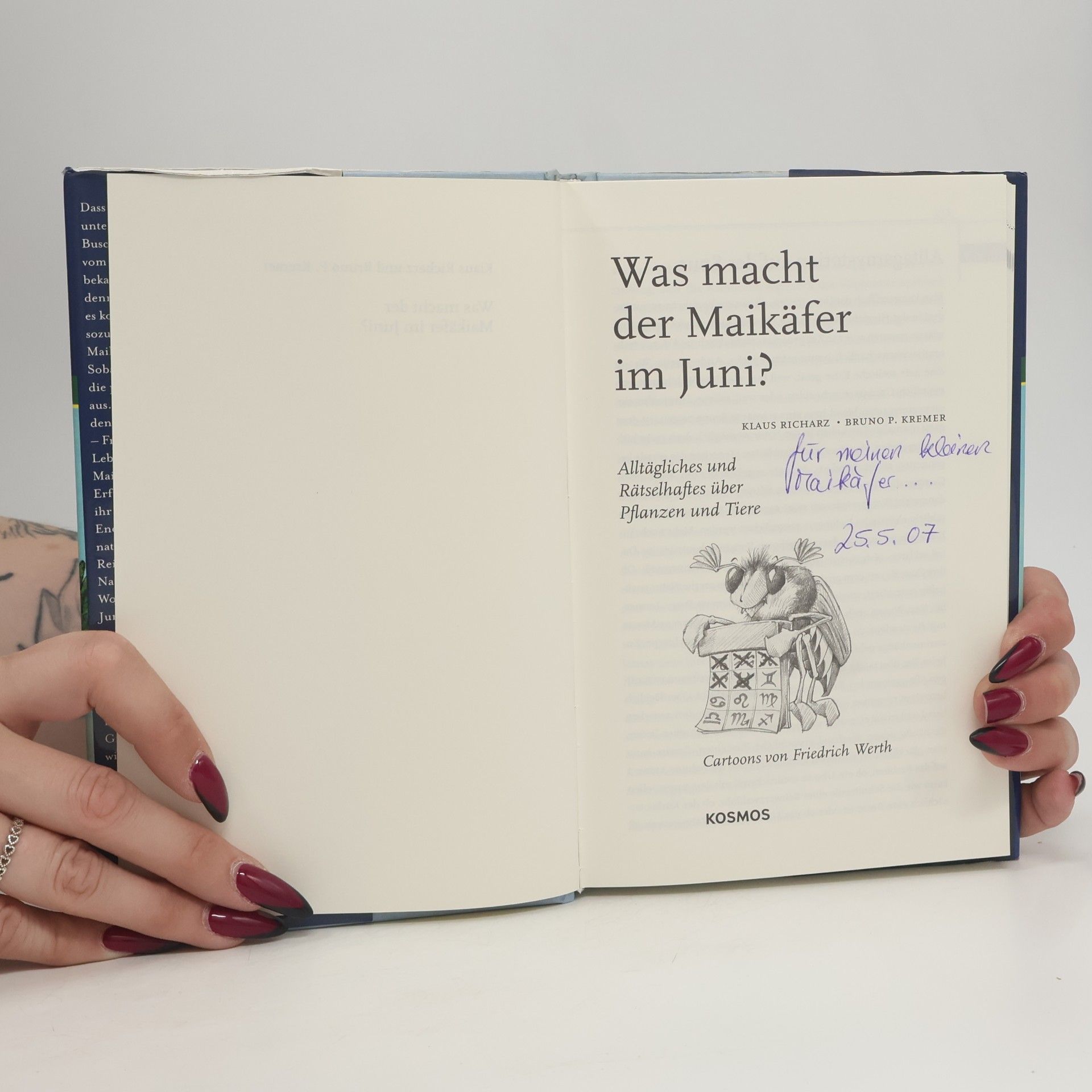 Klaus Richarz Was macht der Maikäfer im Juni?