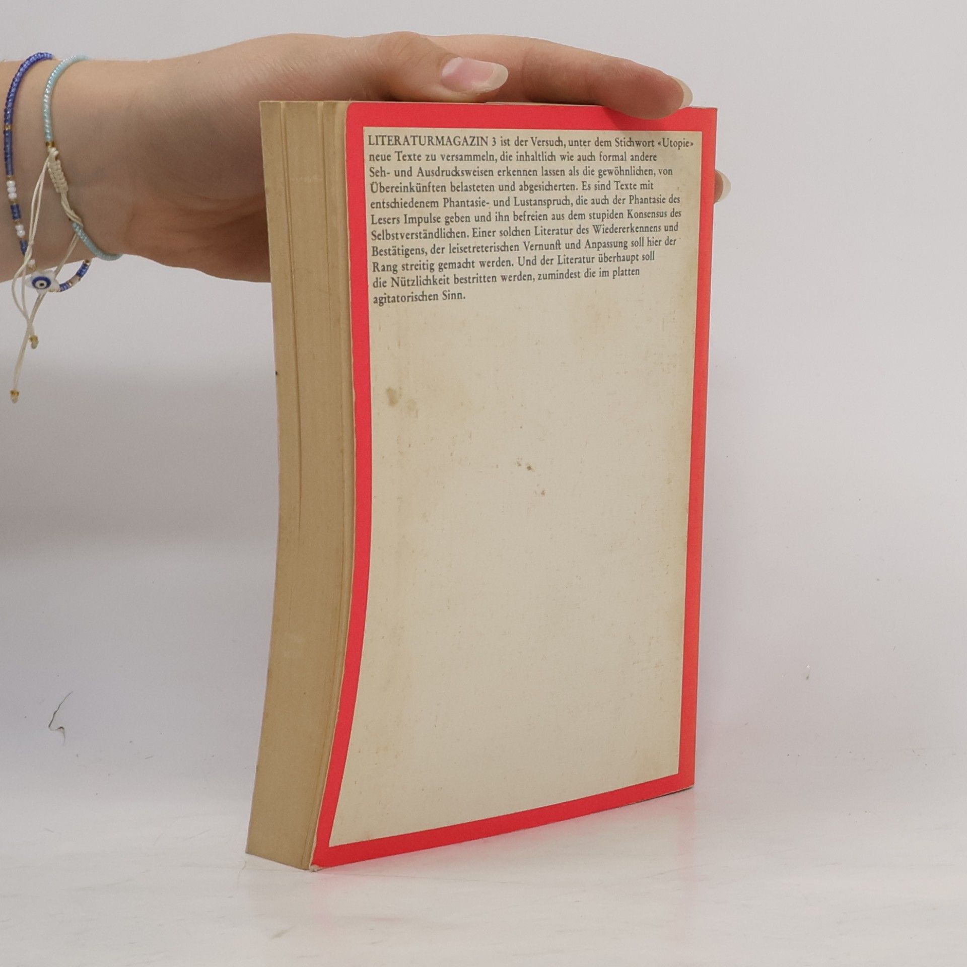 Nicolas Born Literaturmagazin - 3: Die Phantasie an die Macht