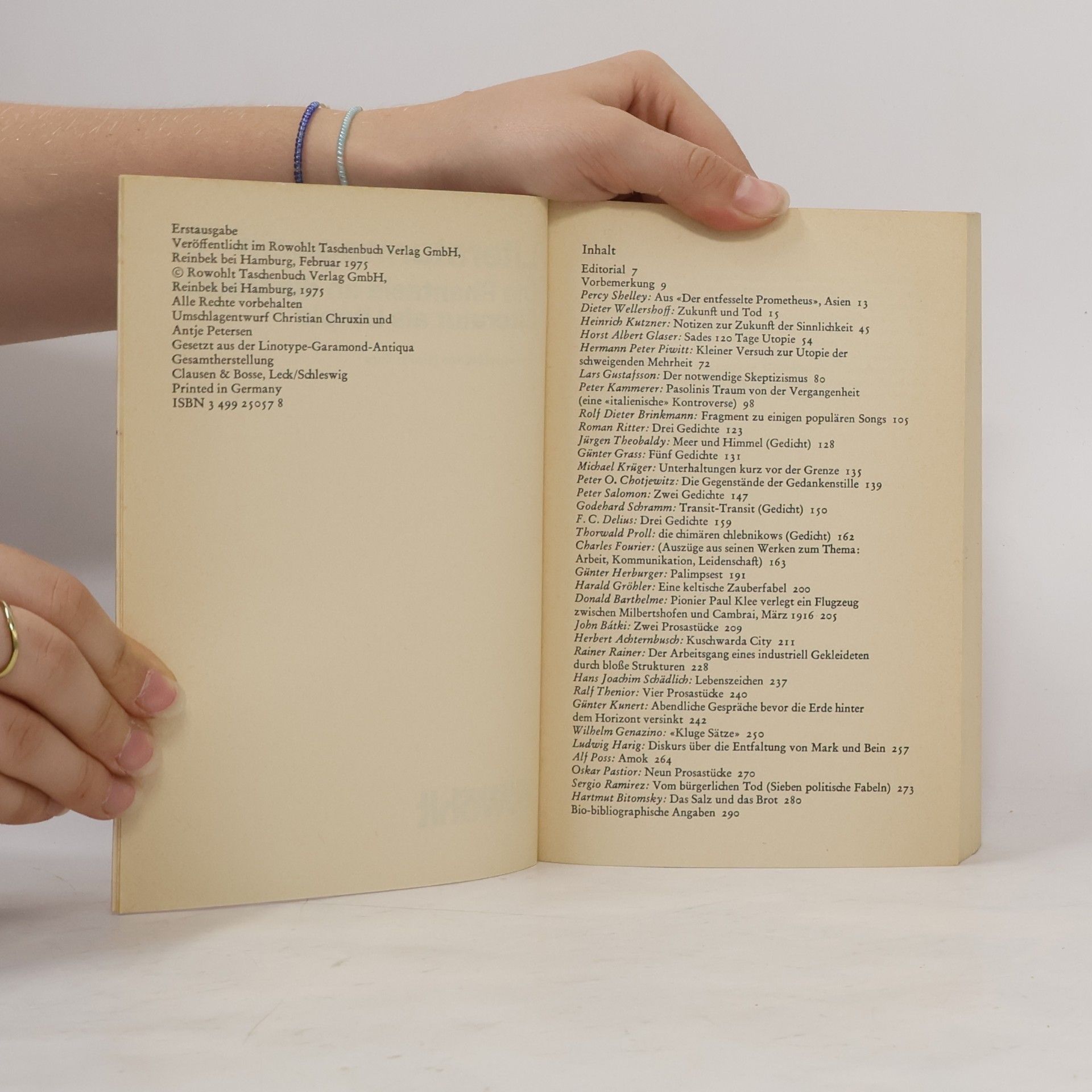 Nicolas Born Literaturmagazin - 3: Die Phantasie an die Macht