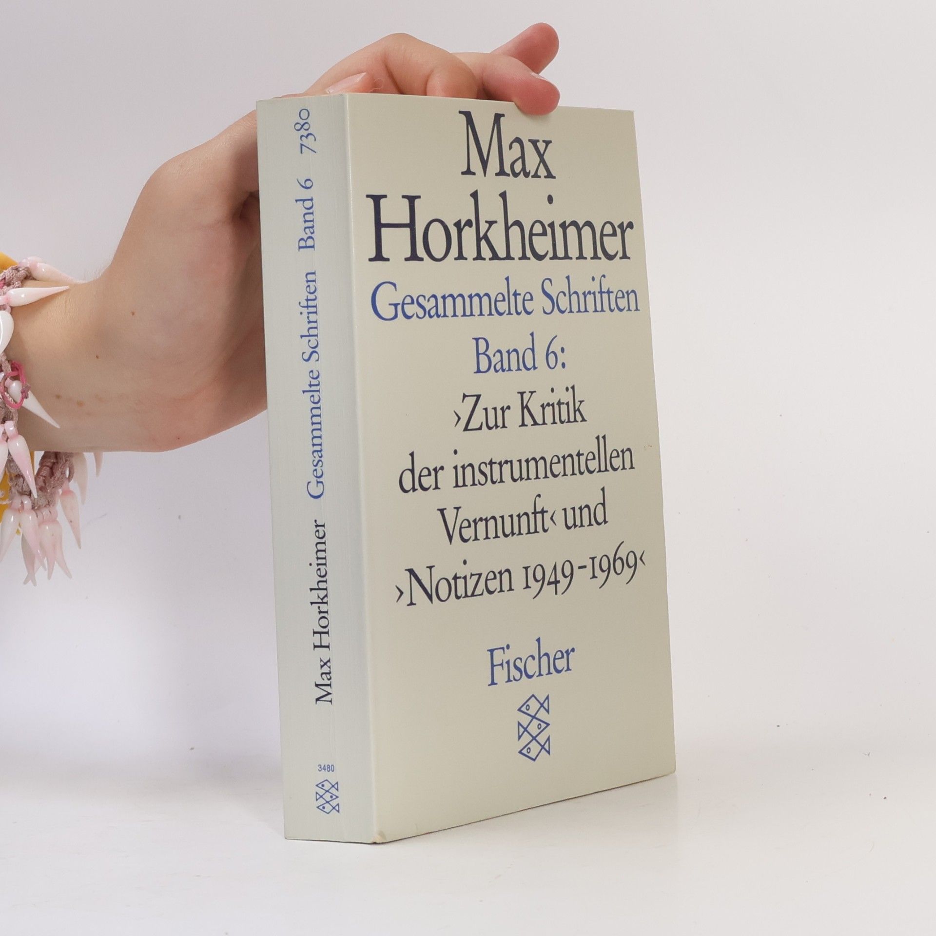 Max Horkheimer Gesammelte Schriften