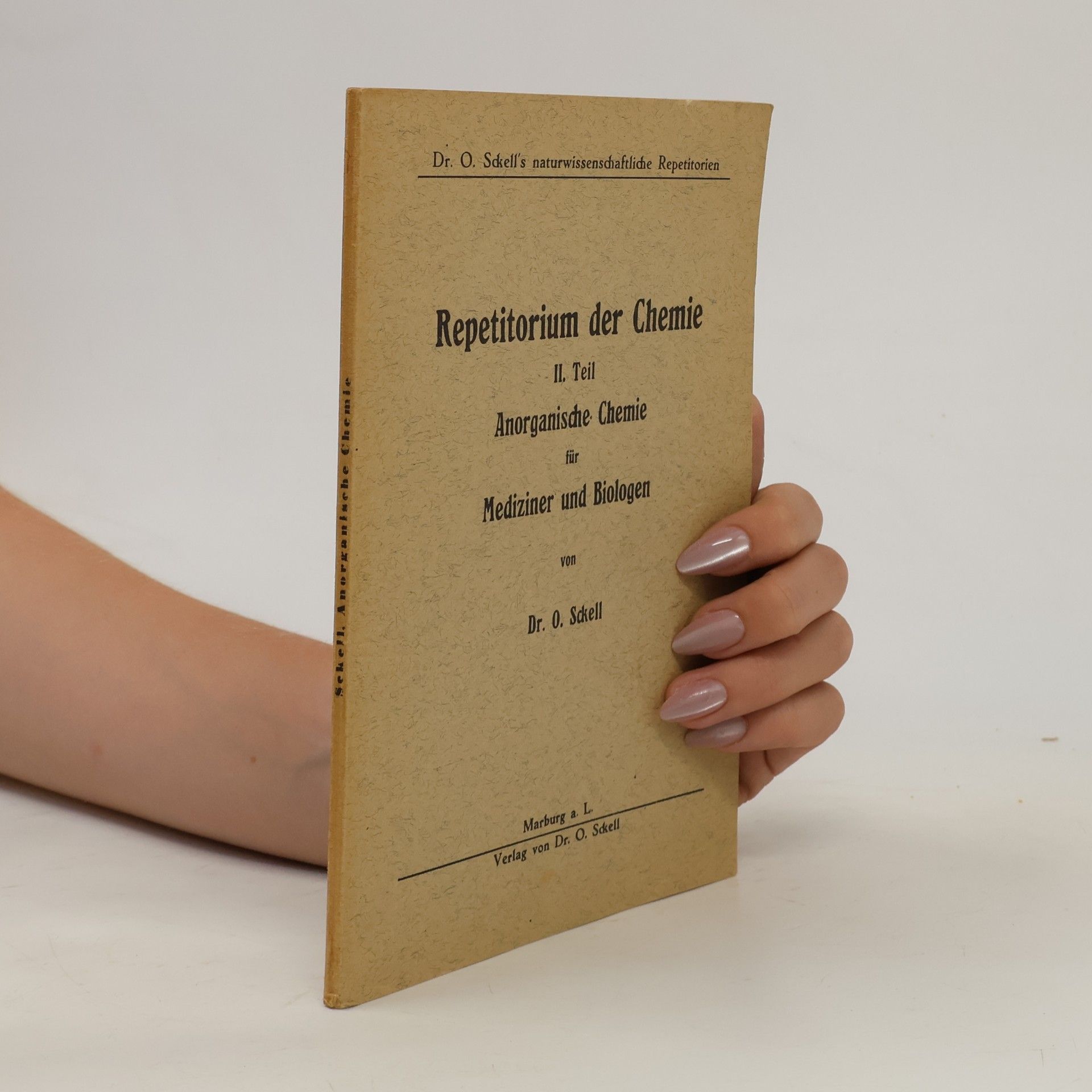 O. Sckell Repetitorium der Chemie II. Teil