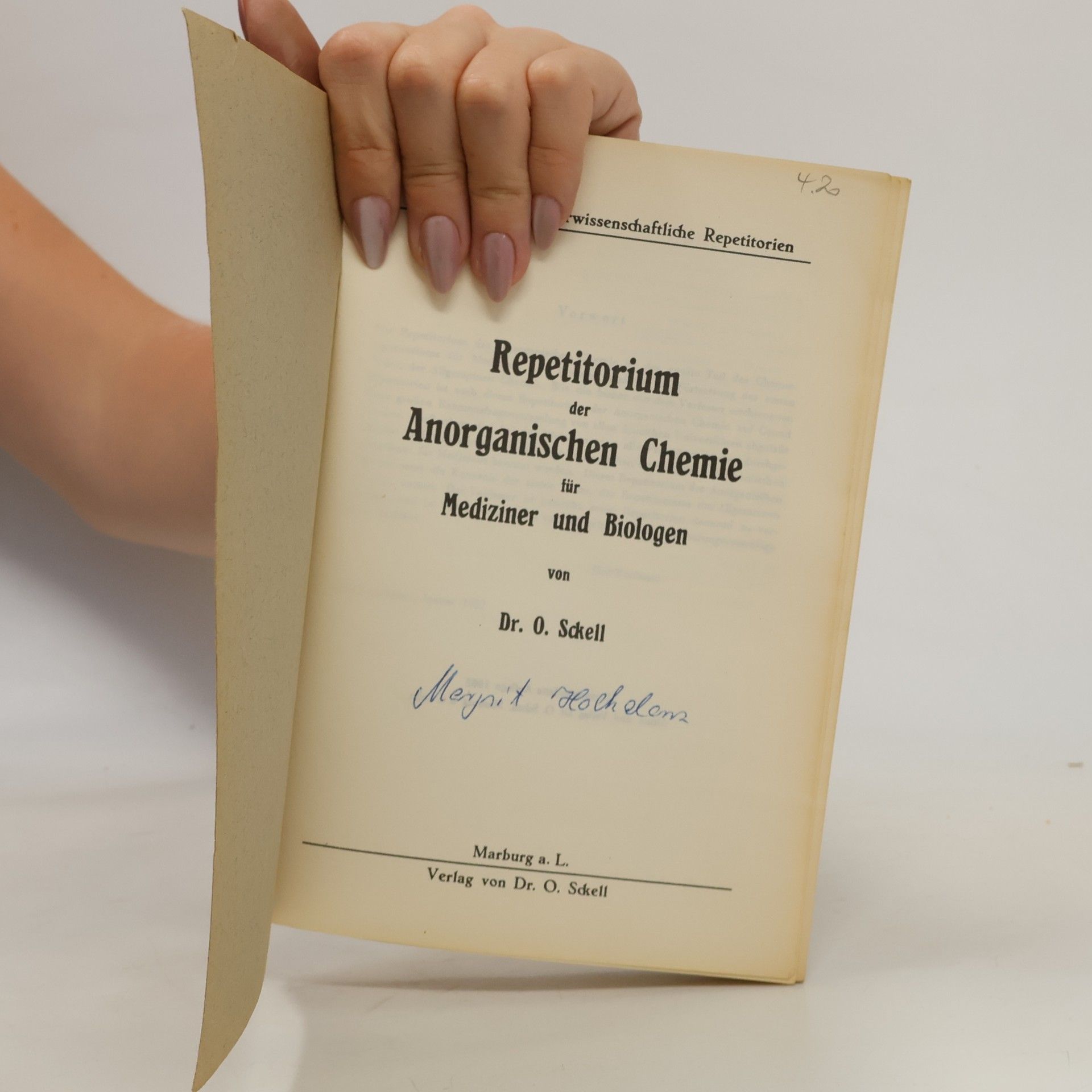 O. Sckell Repetitorium der Chemie II. Teil
