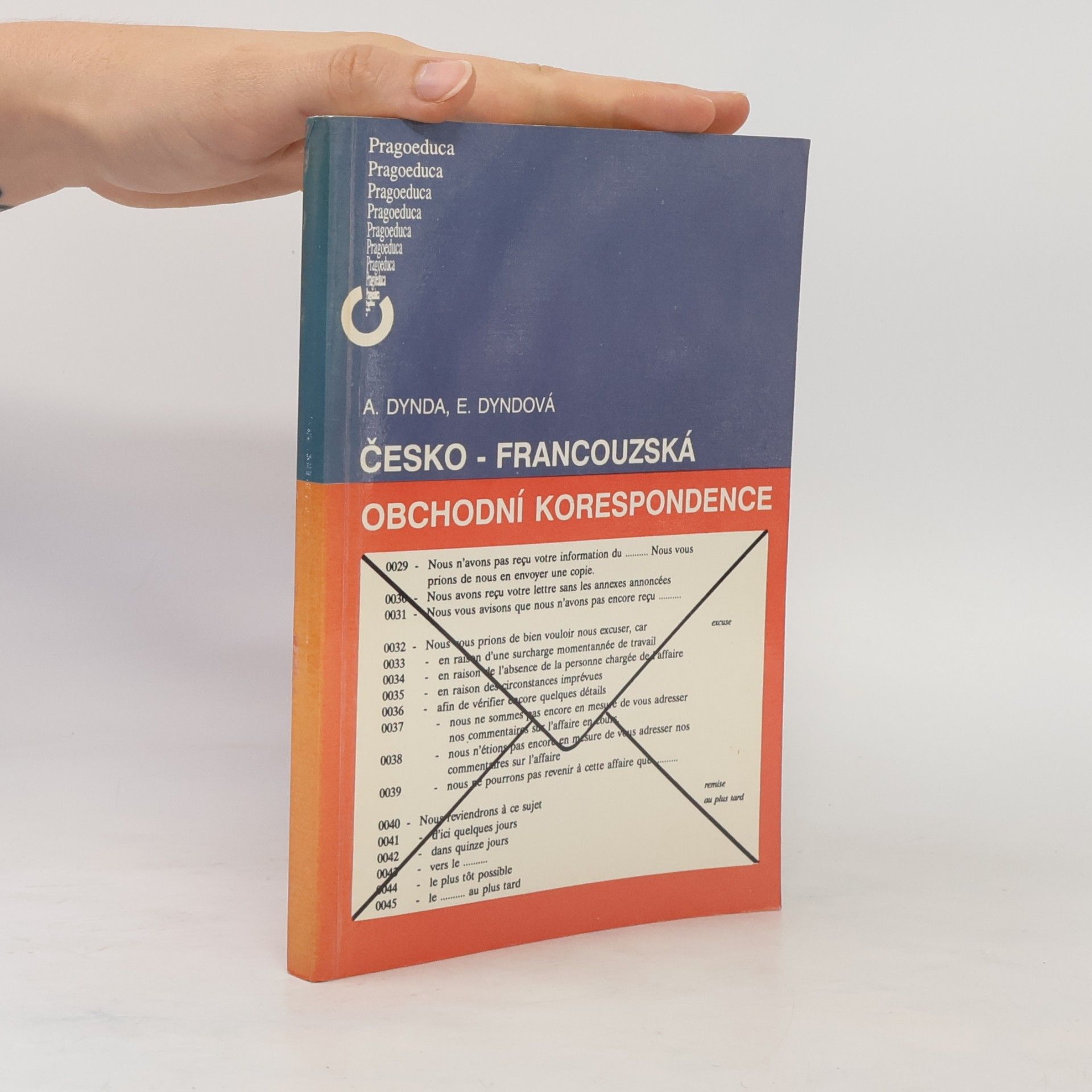 Eva Dyndová Česko-francouzská obchodní korespondence