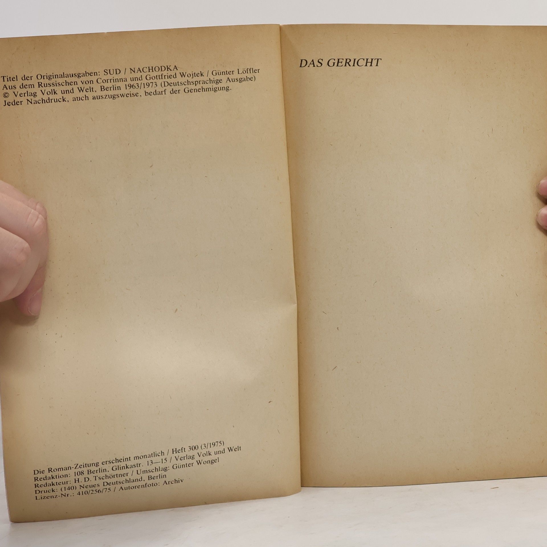 Collectif d'auteurs Roman-Zeitung 300