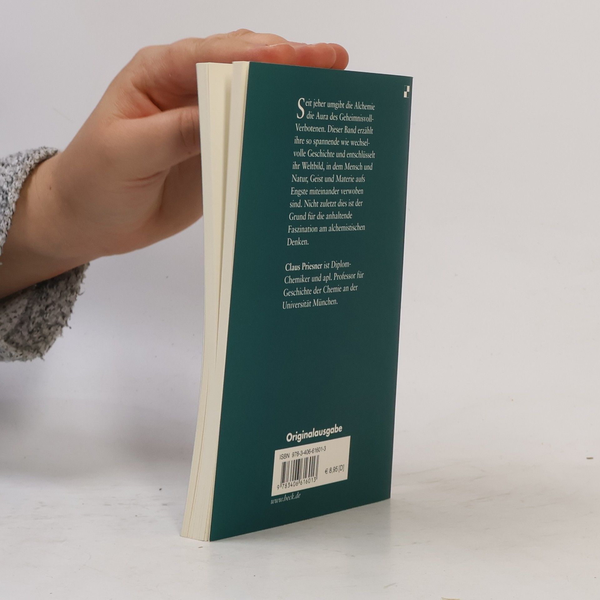 Claus Priesner Geschichte der Alchemie