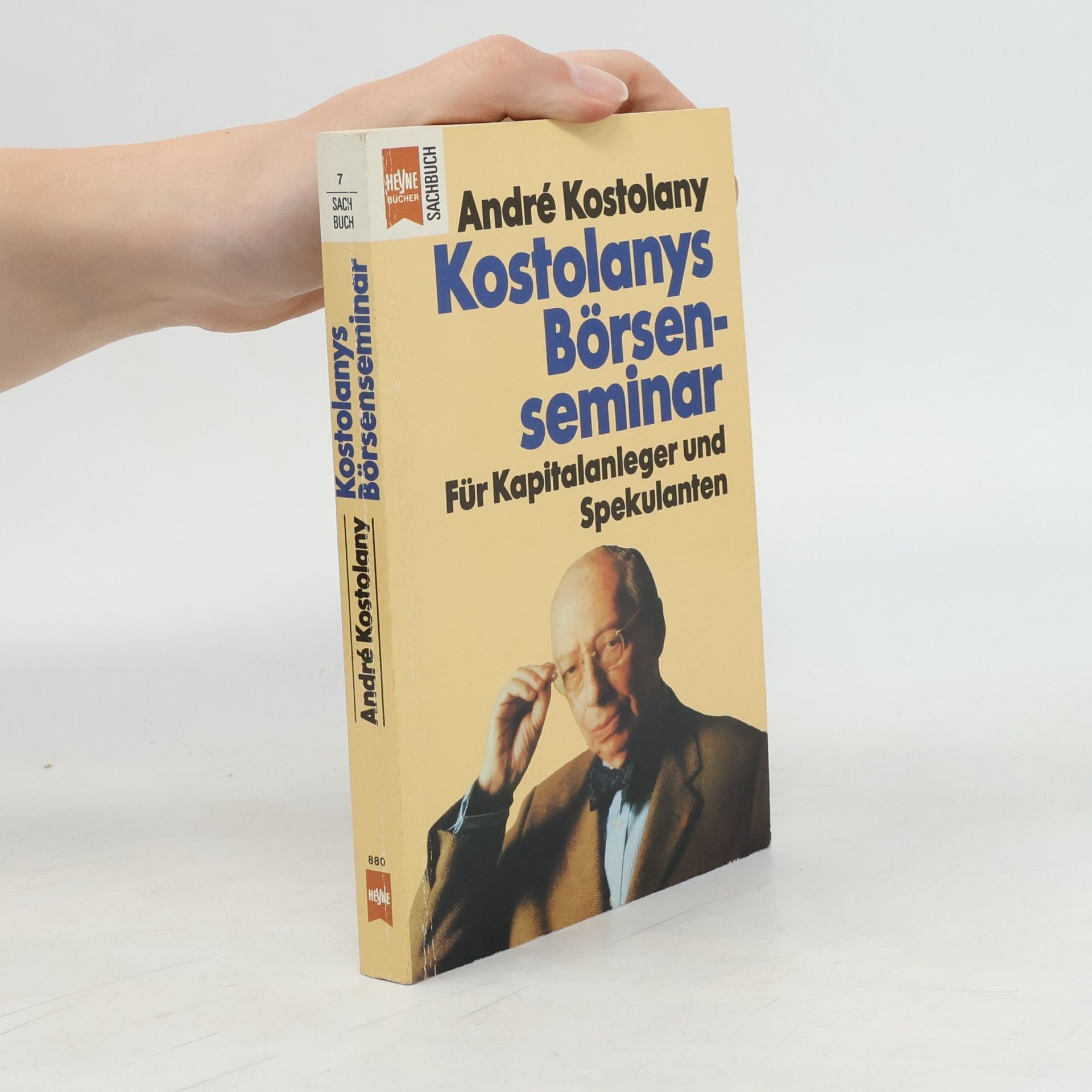 André Kostolany Kostolanys Börsenseminar