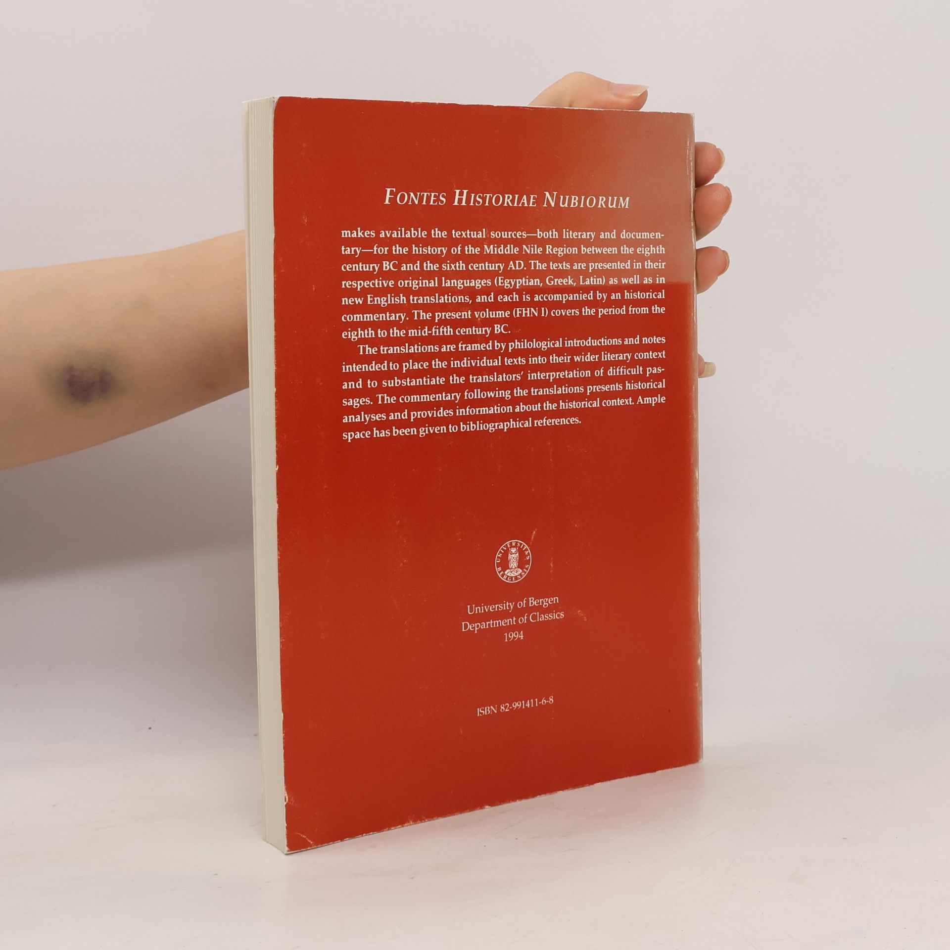 Tormod Eide Fontes Historiae Nubiorum