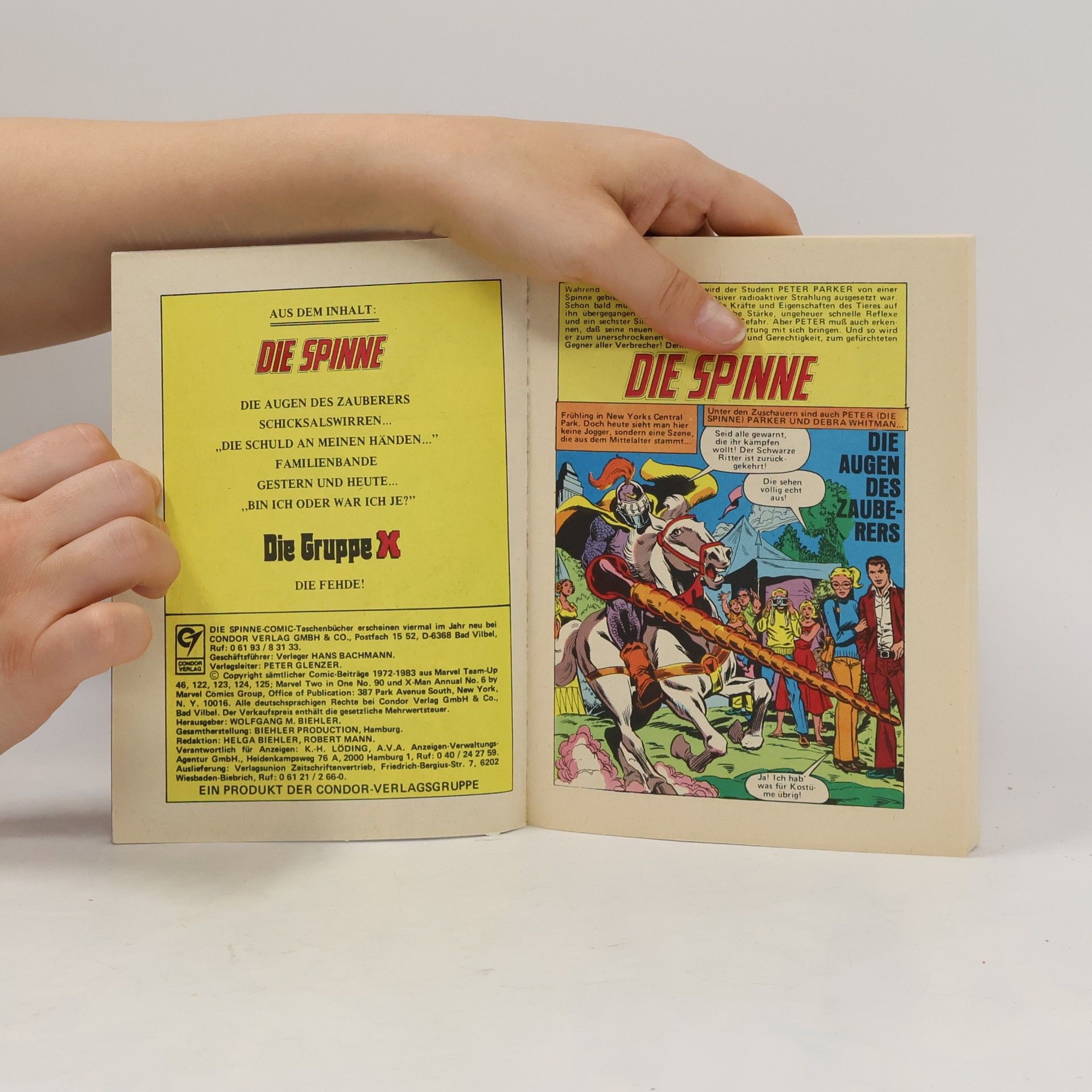 Various authors Die Spinne. Comic-Taschenbuch Nr. 18