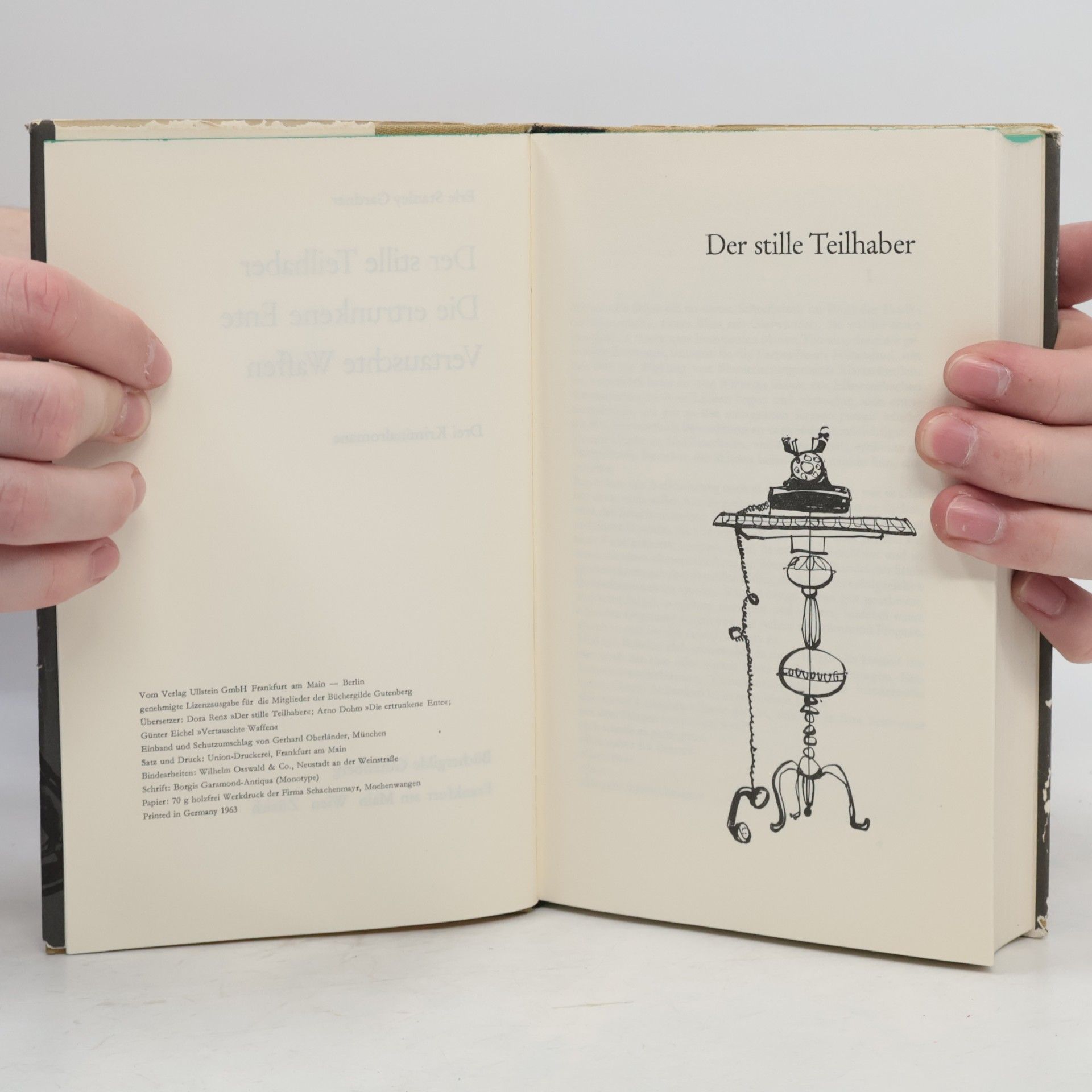 Erle Stanley Gardner Der stille Teilhaber. Die ertrunkene Ente. Vertauschte Waffen