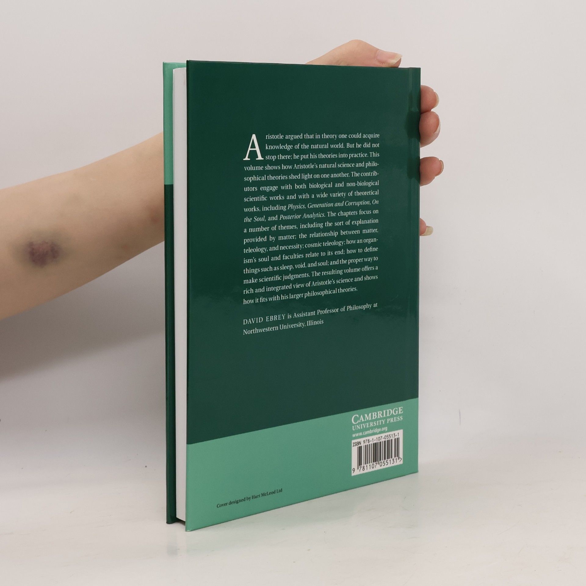 David Ebrey Theory and Practice in Aristotle's Natural Science