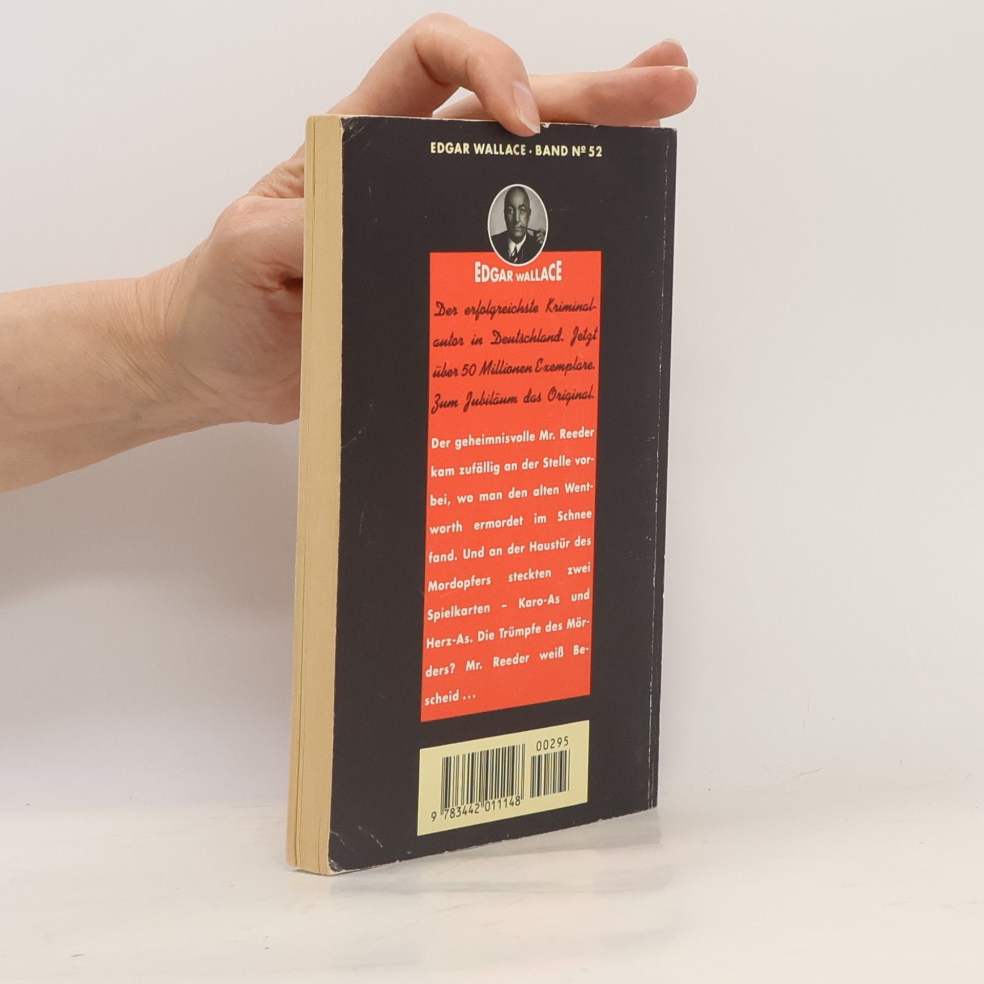 Edgar Wallace M[iste]r Reeder weiss Bescheid