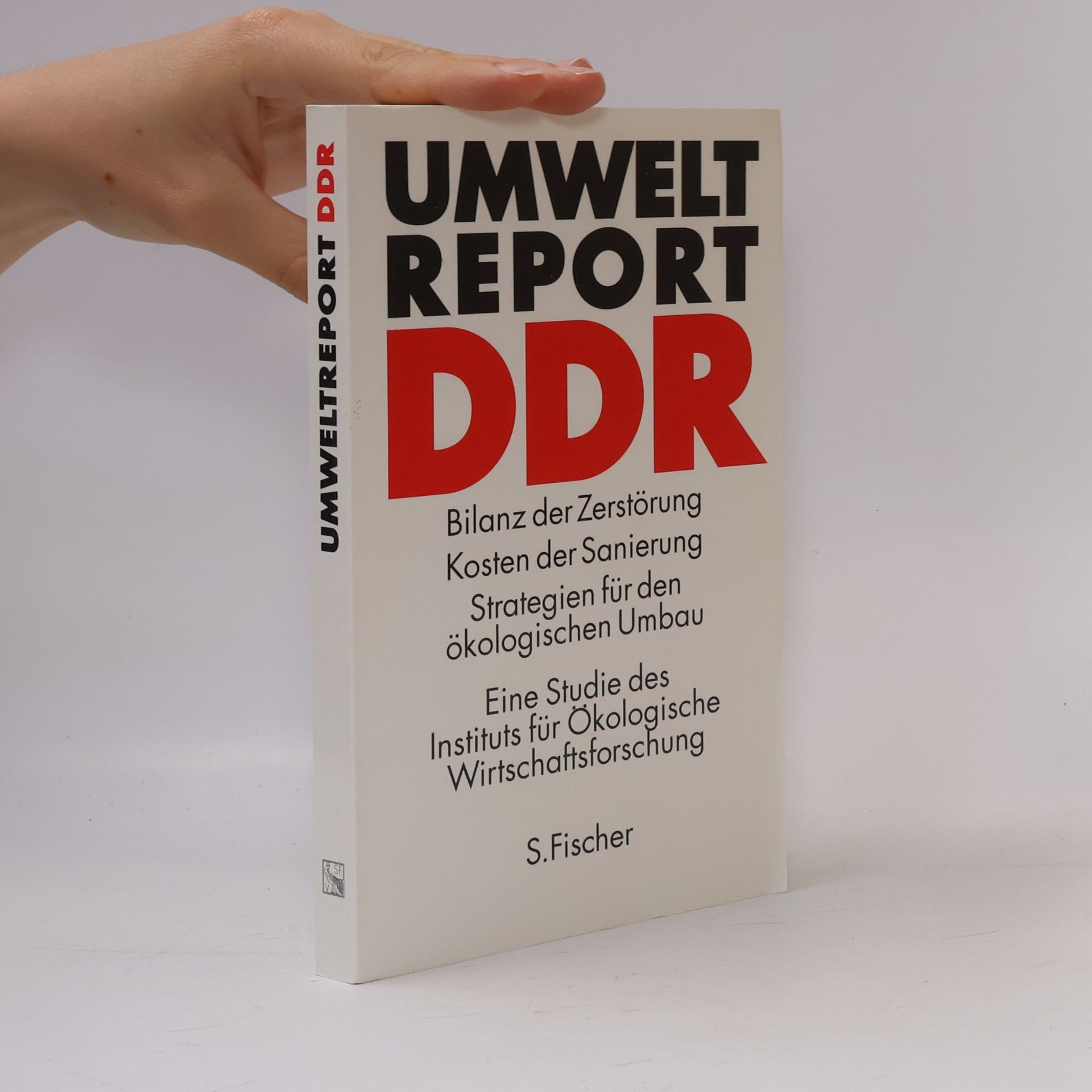 Ulrich Petschow Umweltreport DDR