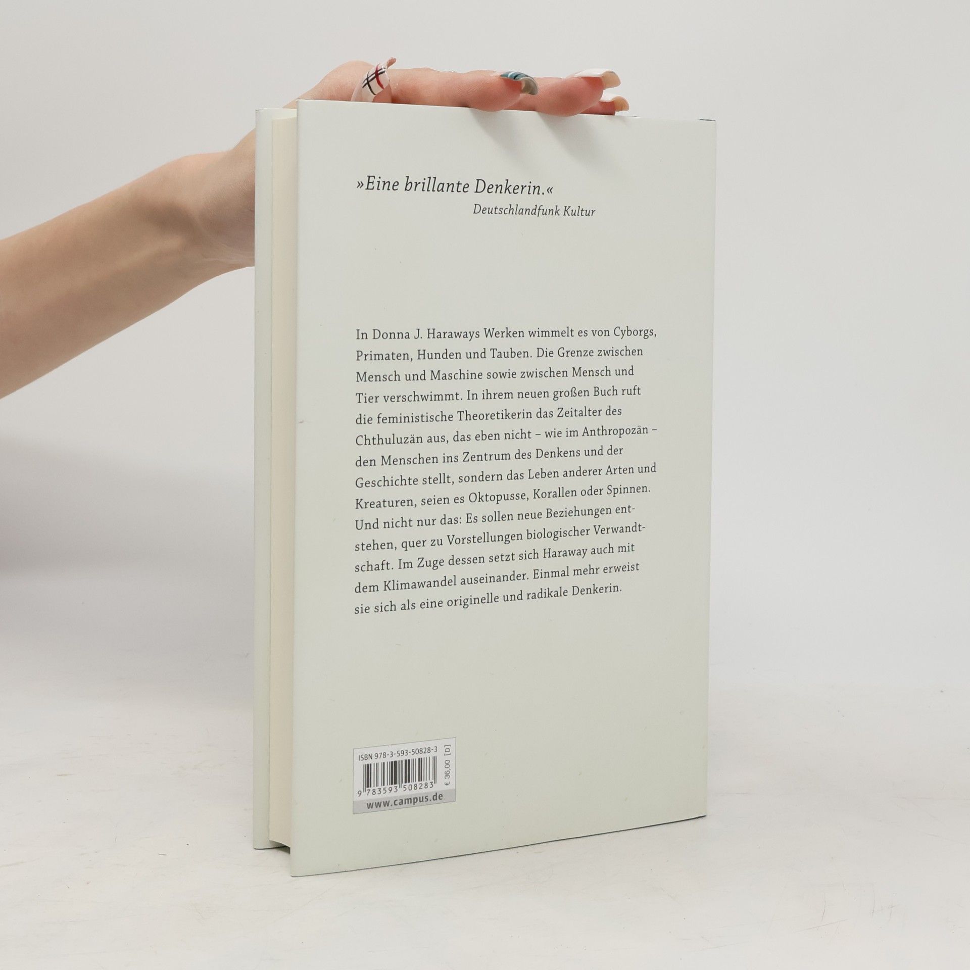 Donna Haraway Unruhig bleiben
