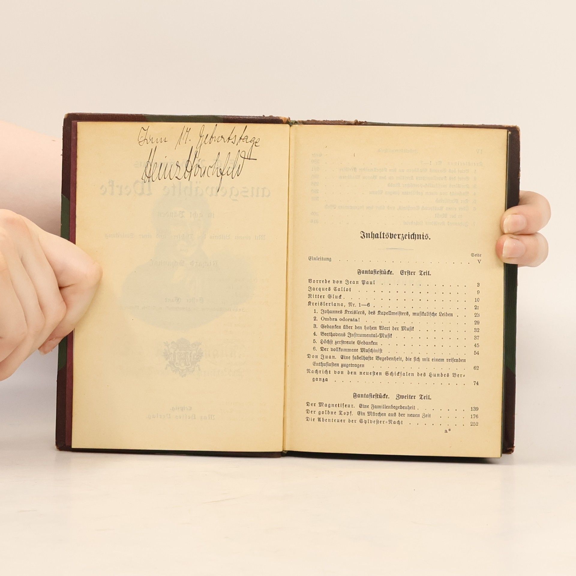 Ricahrd Schaukal E. T. A. Hoffmanns Ausgewählte Werke 1