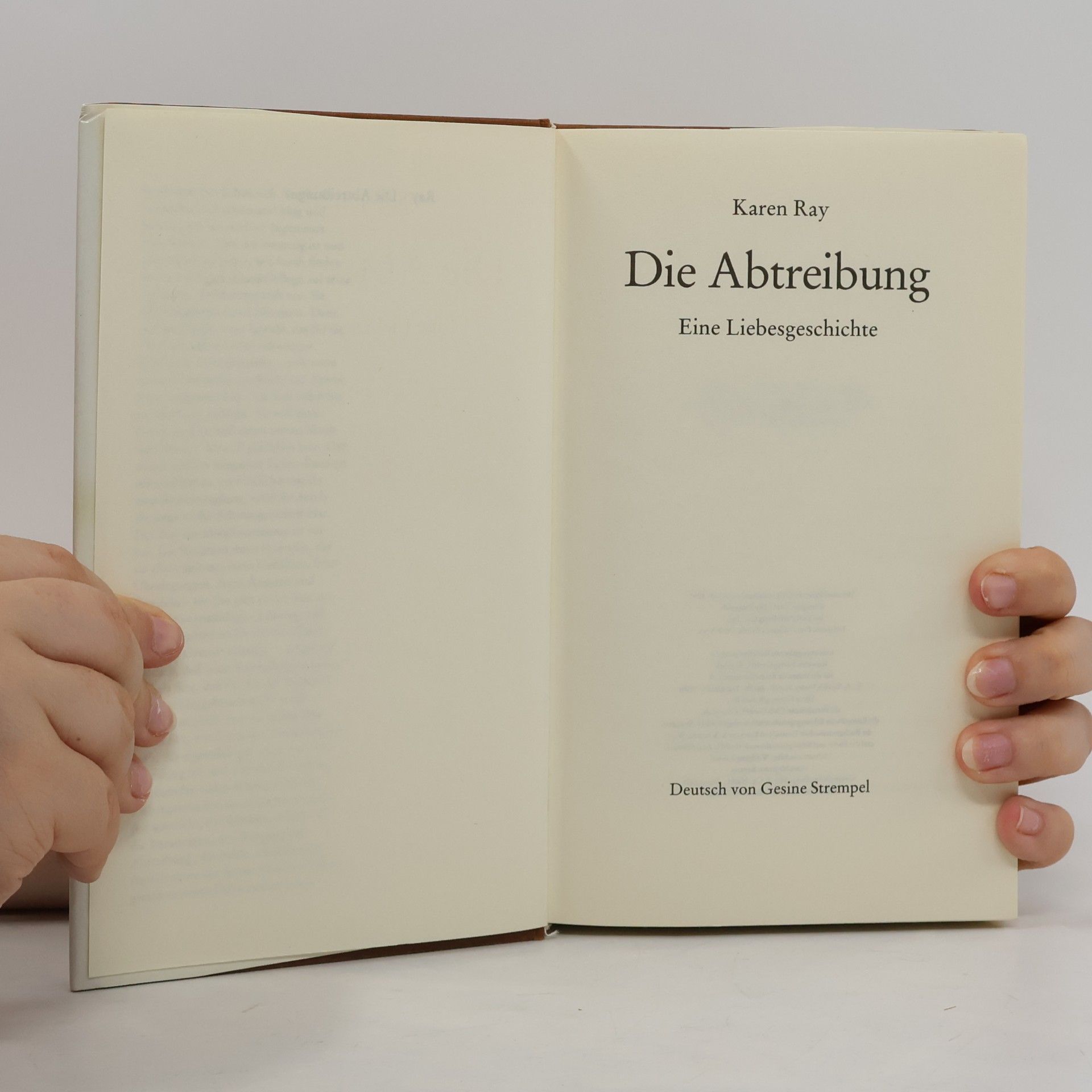 Karen Ray Die Abtreibung