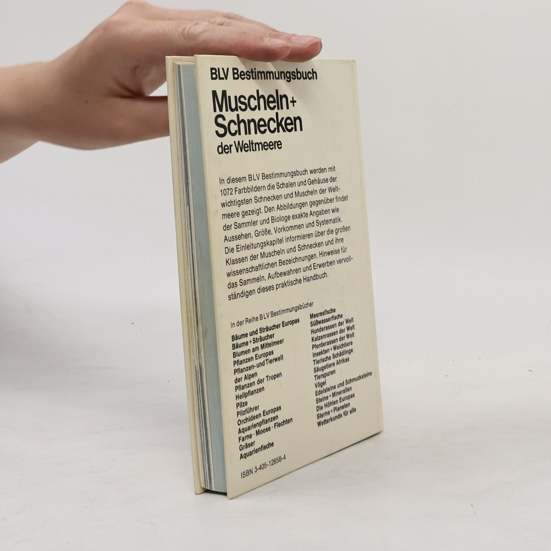 Gert Lindner Muscheln + [und] Schnecken der Weltmeere