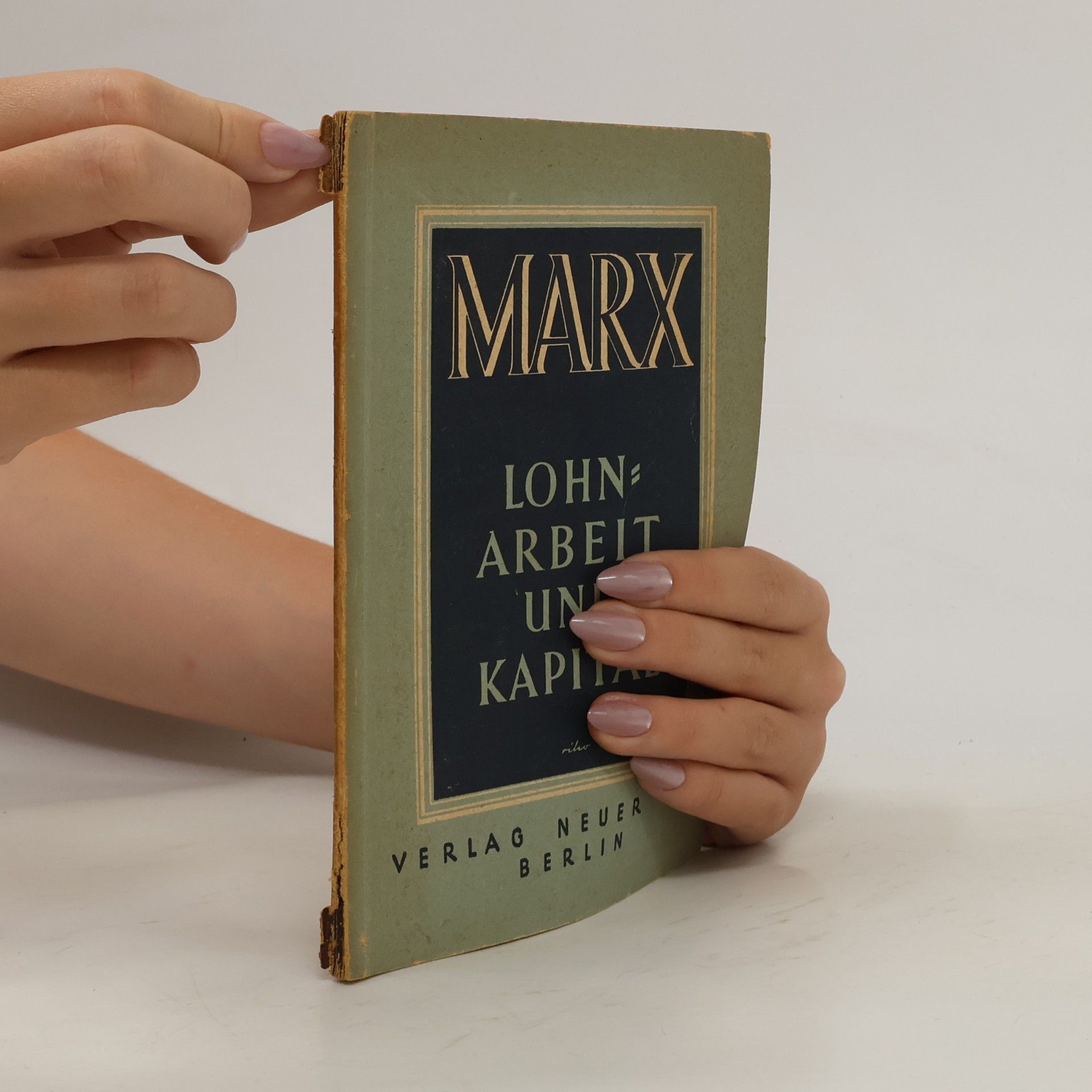 Karl Marx Lohnarbeit und Kapital