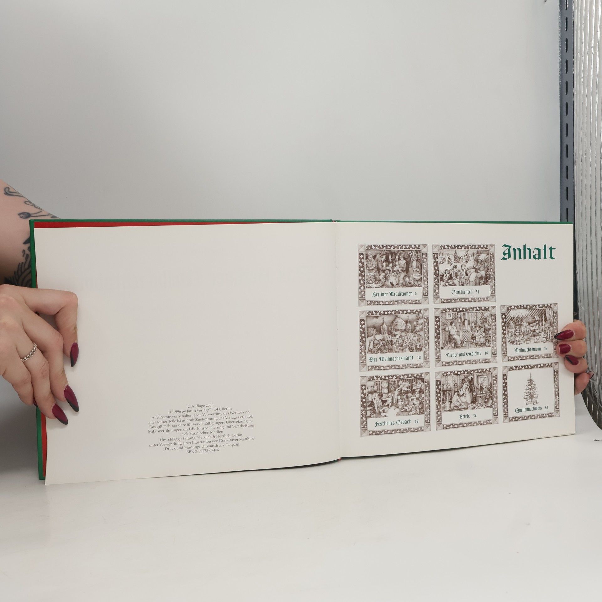 Renate Steinchen Das Berliner Weihnachtsbuch
