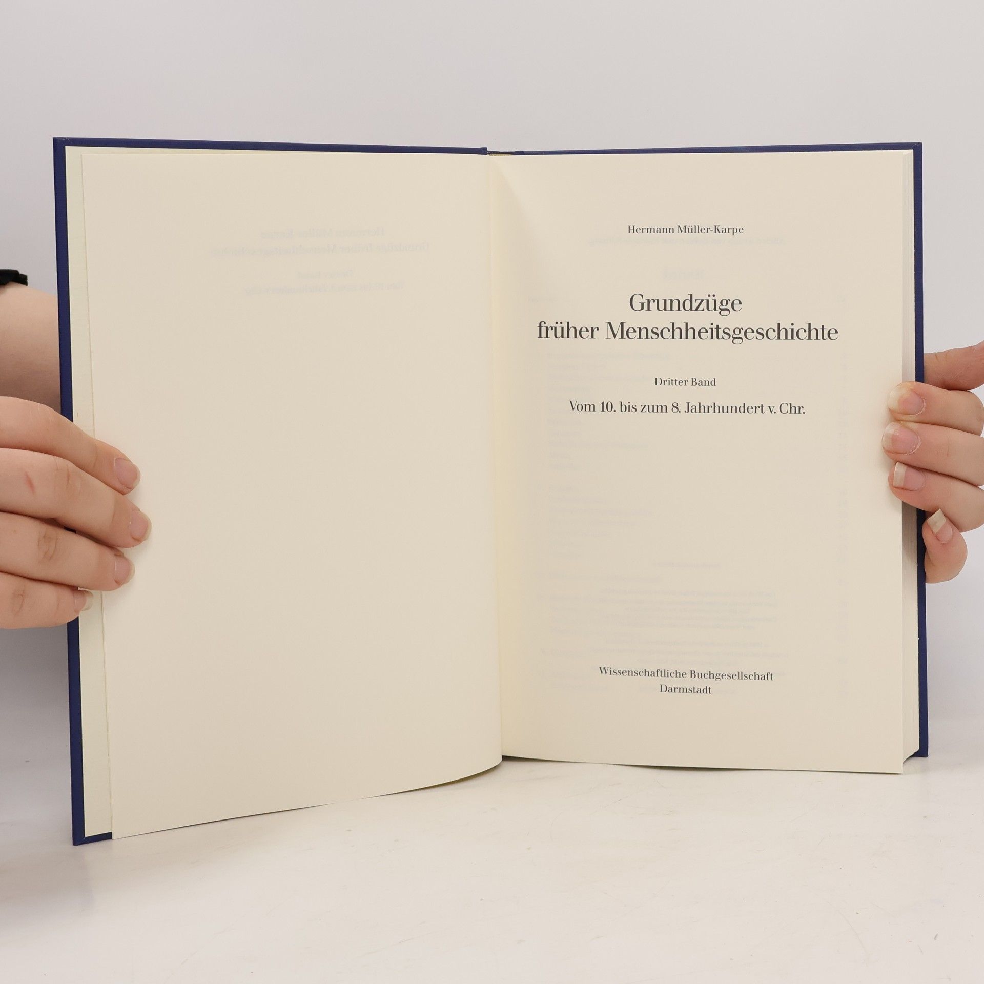 Hermann MüllerKarpe  Grundzüge früher Menschheitsgeschichte 3