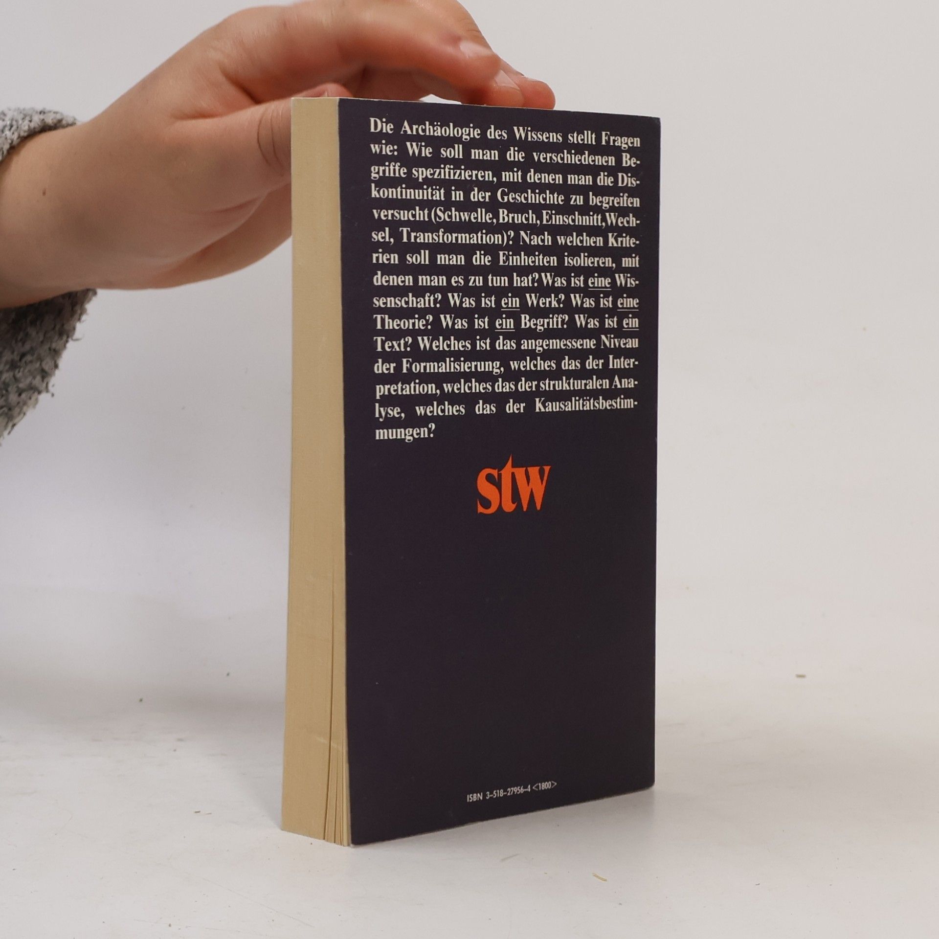 Michel Foucault Archäologie des Wissens