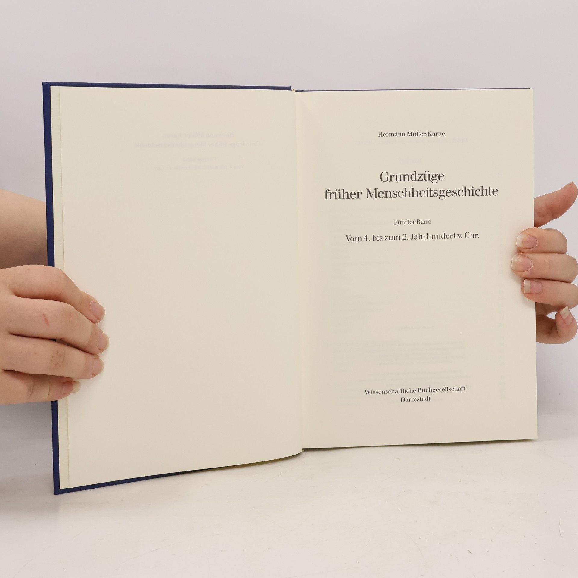 Hermann MüllerKarpe Grundzüge früher Menschheitsgeschichte