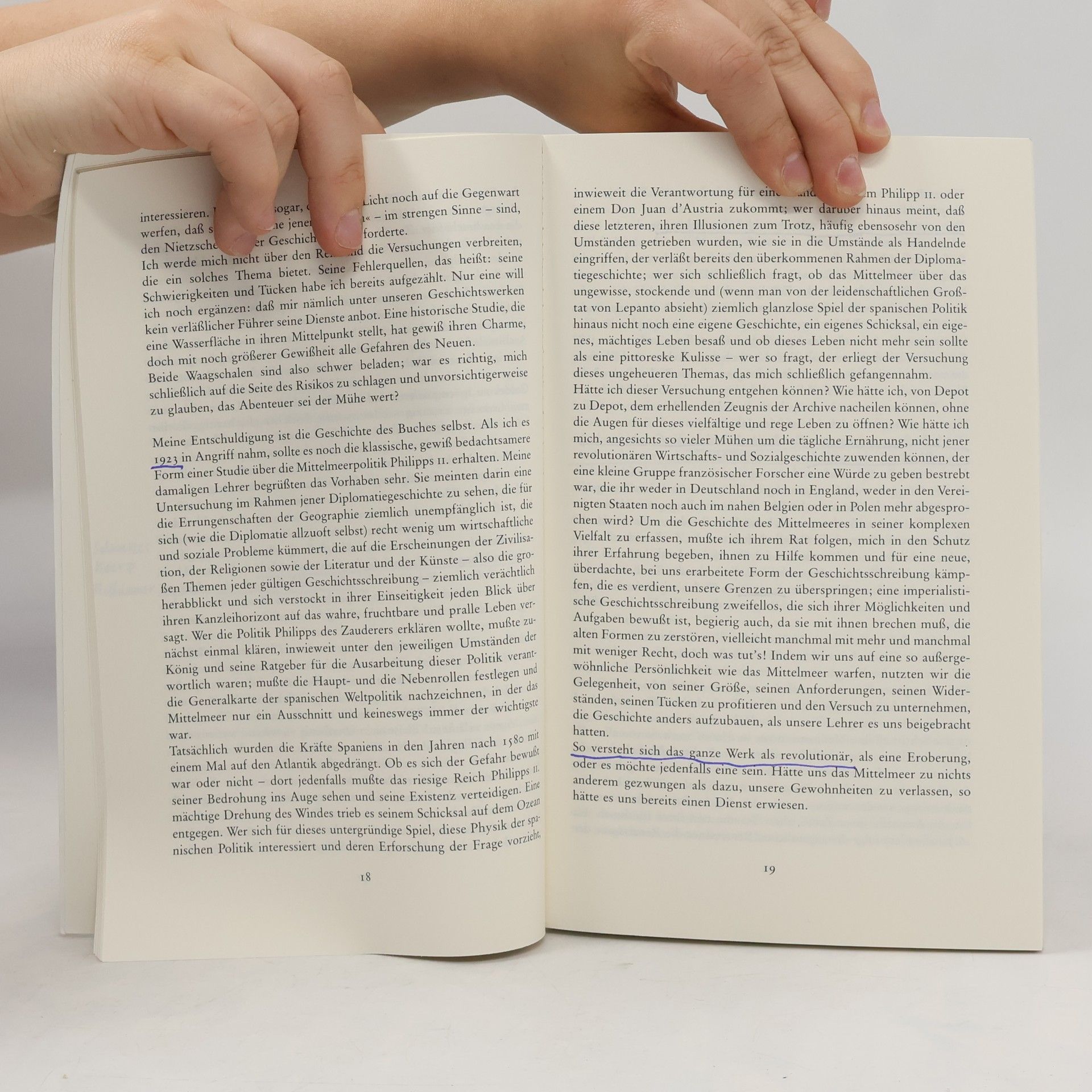 Fernand Braudel Das Mittelmeer und die mediterrane Welt in der Epoche Phillip II. 1