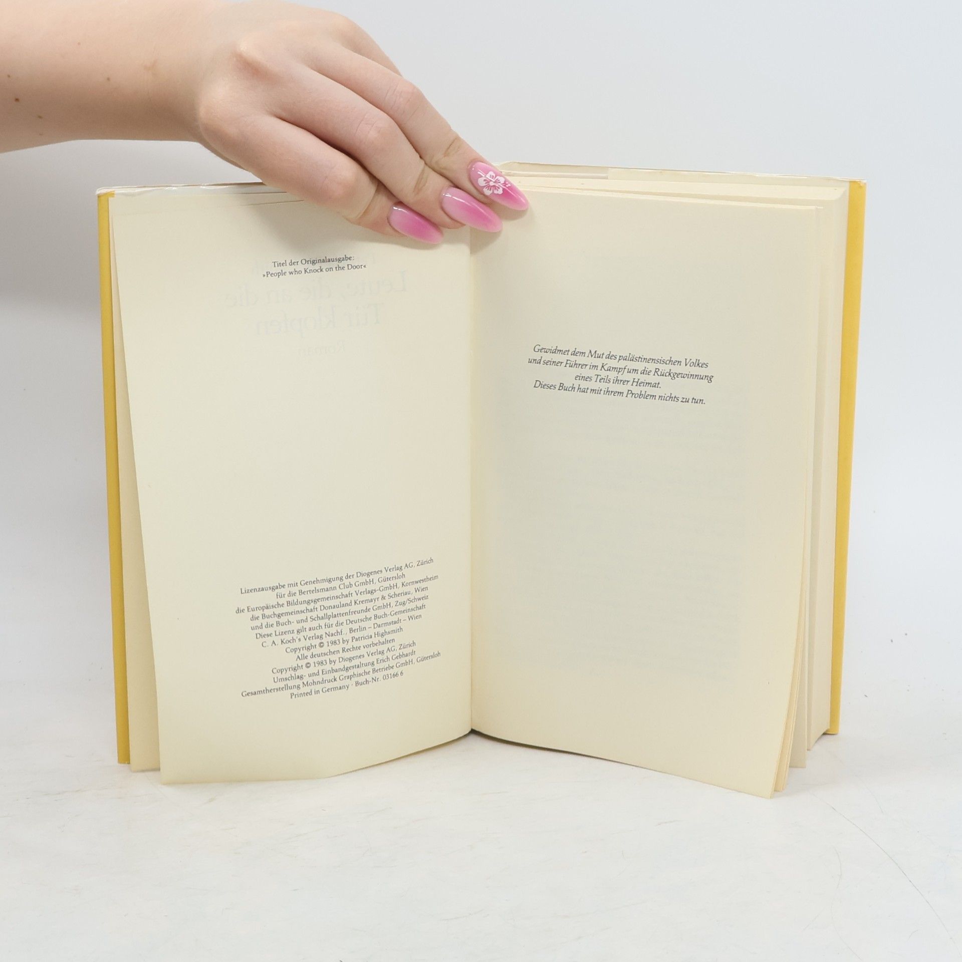 Patricia Highsmith Leute, die an die Tür klopfen