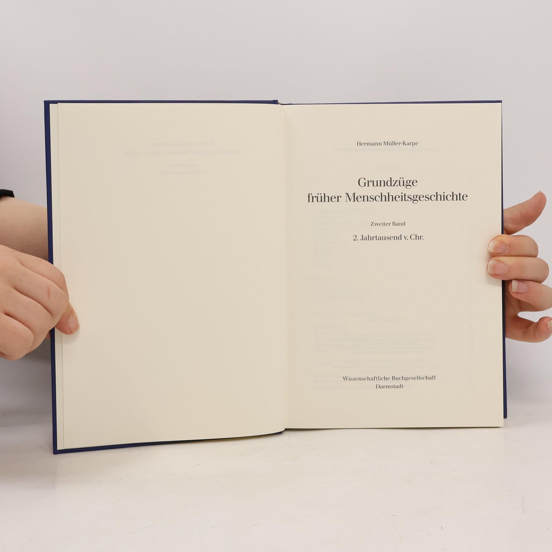 Hermann Müller-Karpe Grundzüge früher Menschheitsgeschichte 2