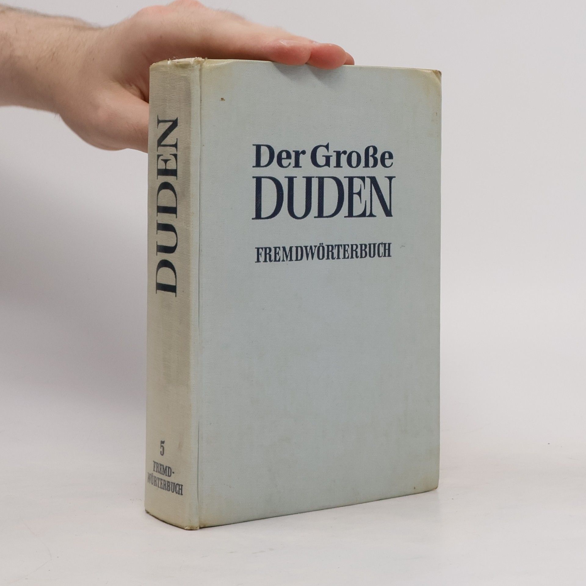 Auteurscollectief Der Große Duden Fremdwörterbuch 5