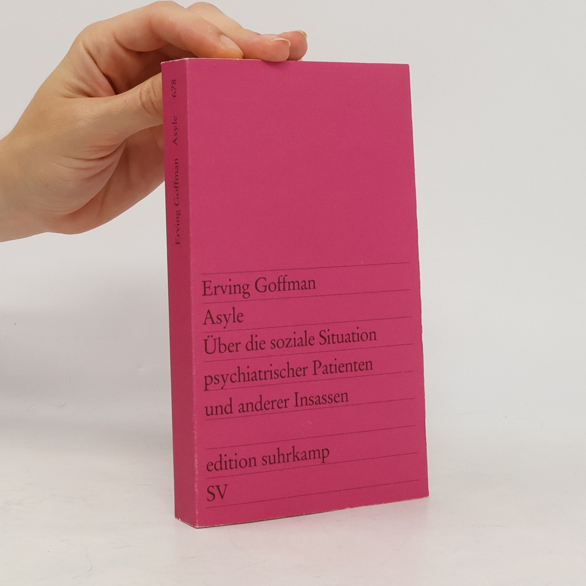 Erving Goffman Asyle