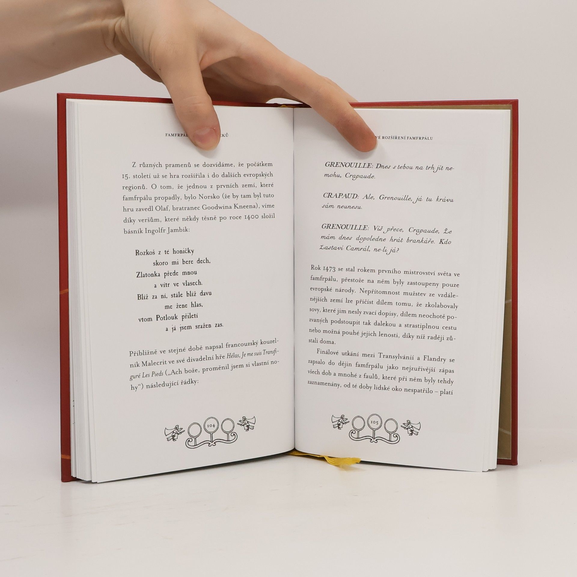 J. K. Rowling Famfrpál v průběhu věků