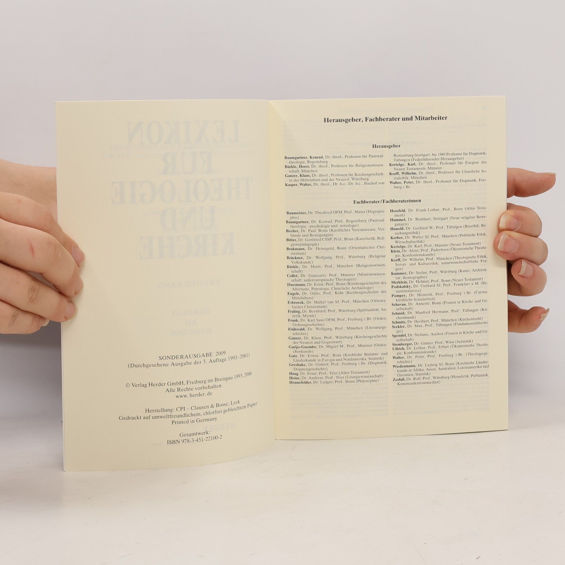 Autorenkollektiv Lexikon für Theologie und Kirche 2