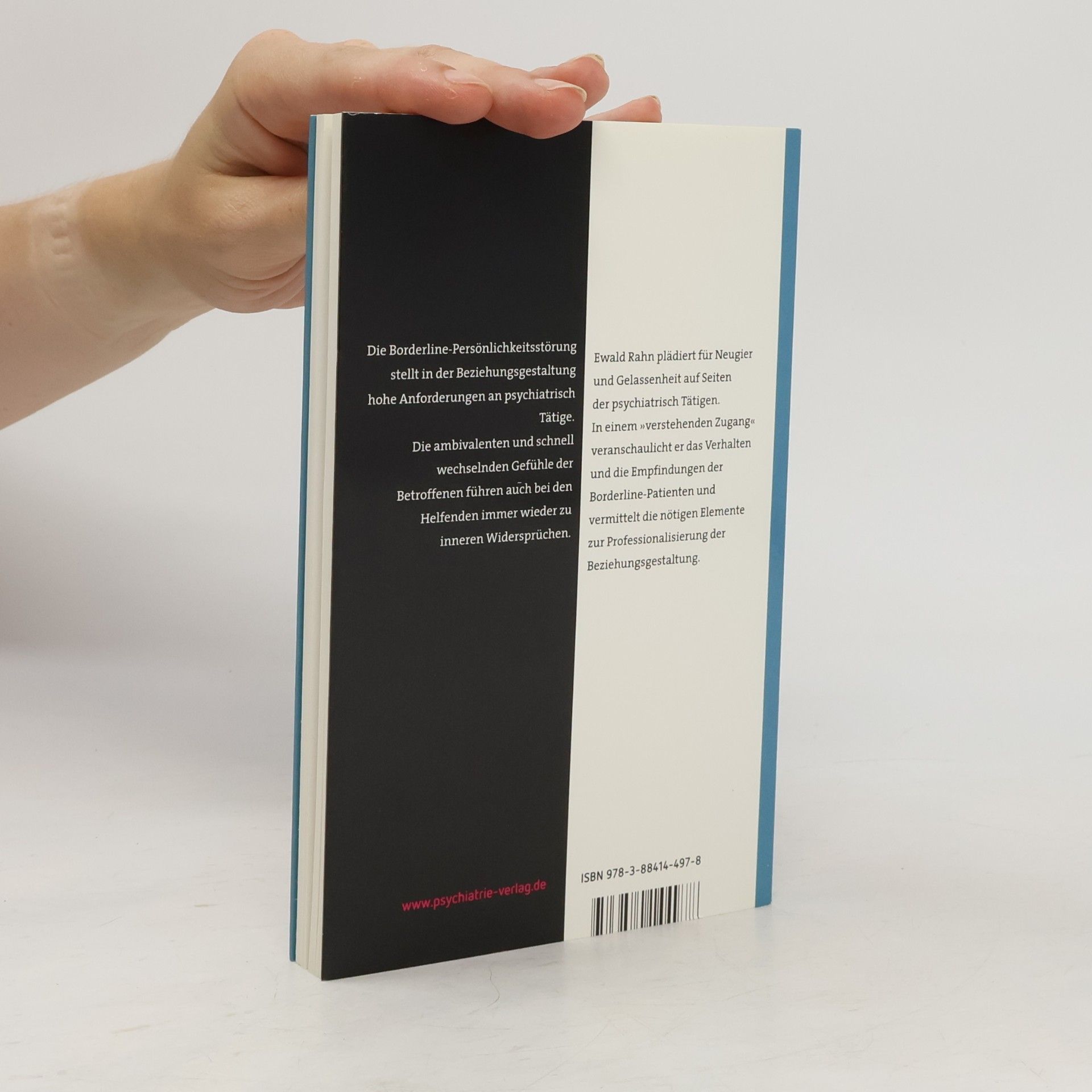 Ewald Rahn Umgang mit Borderline-Patienten
