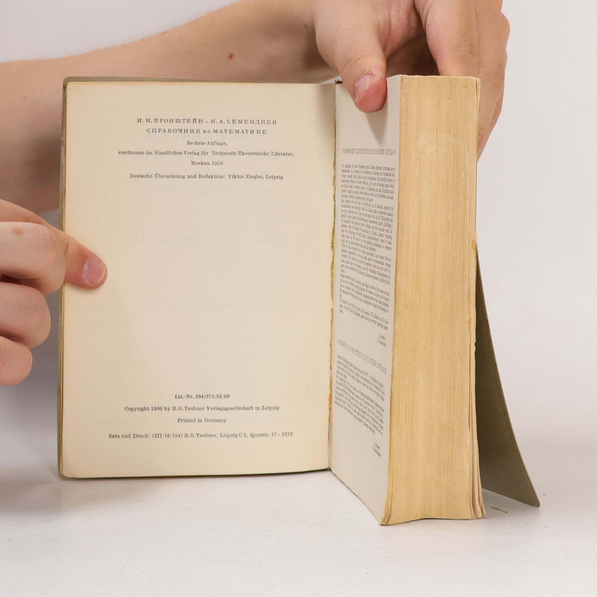 Kolektiv autorů Taschenbuch der Mathematik