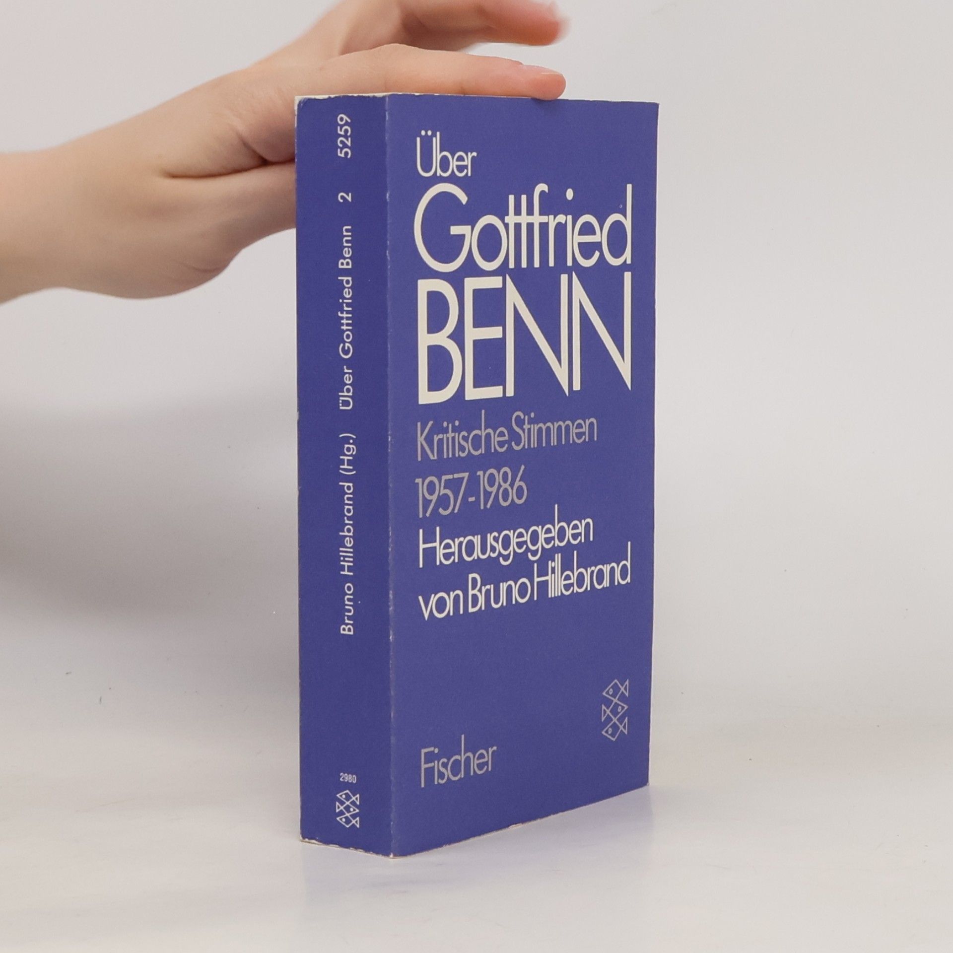 Über Gottfried Benn 2