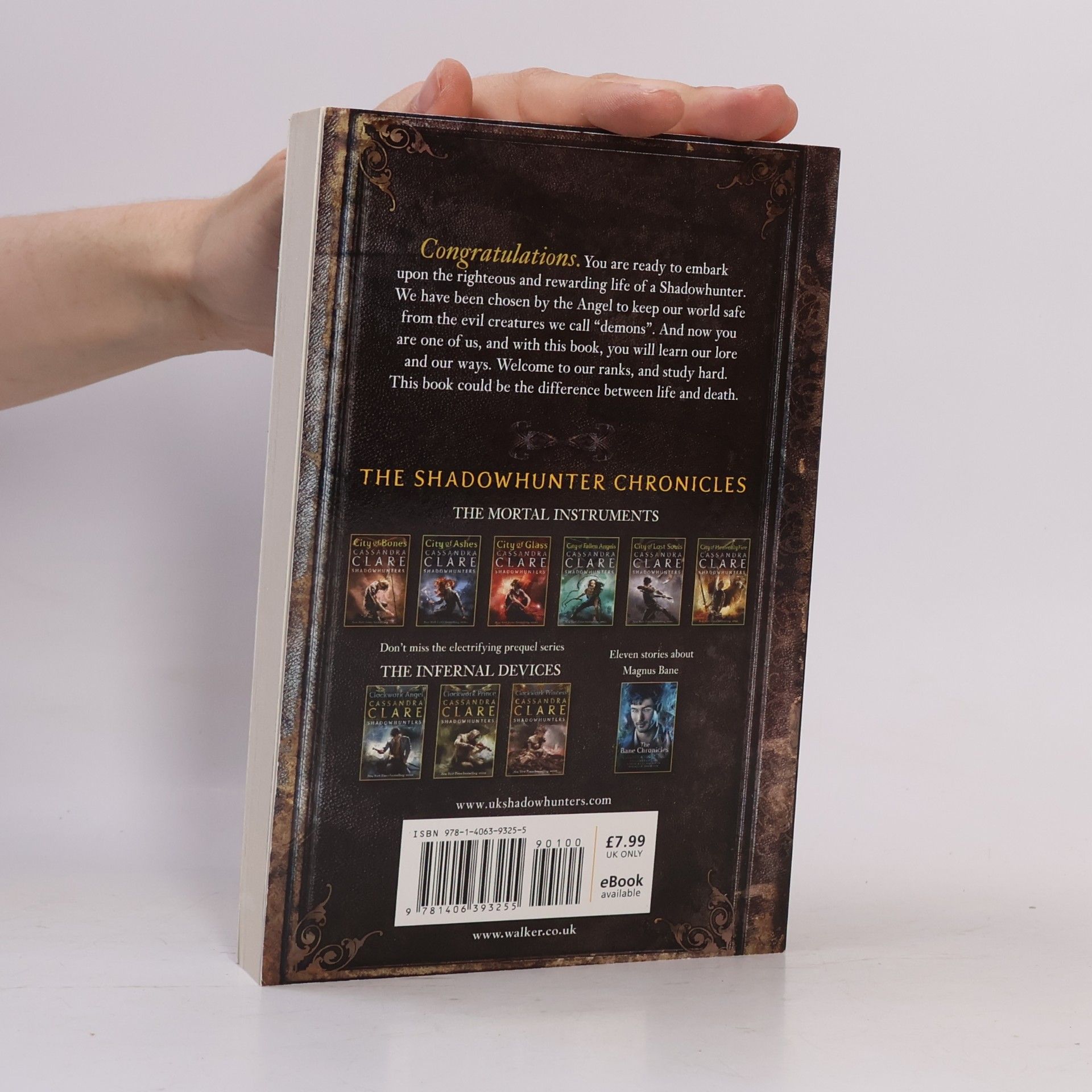 Cassandra Clare The Shadowhunter’s Codex