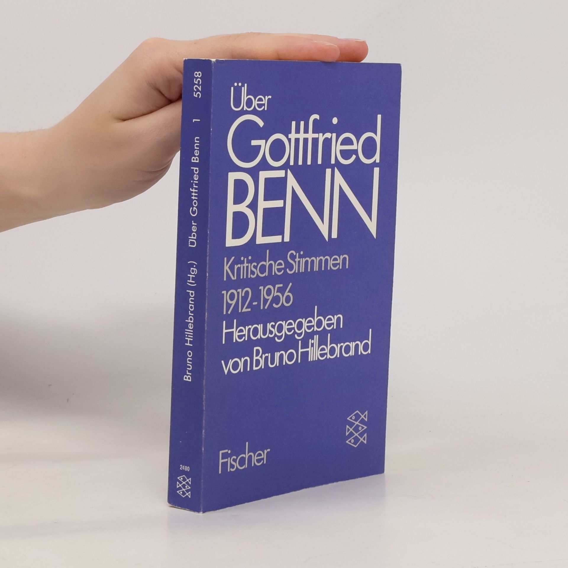 Bruno Hillebrand über Gottfried Benn