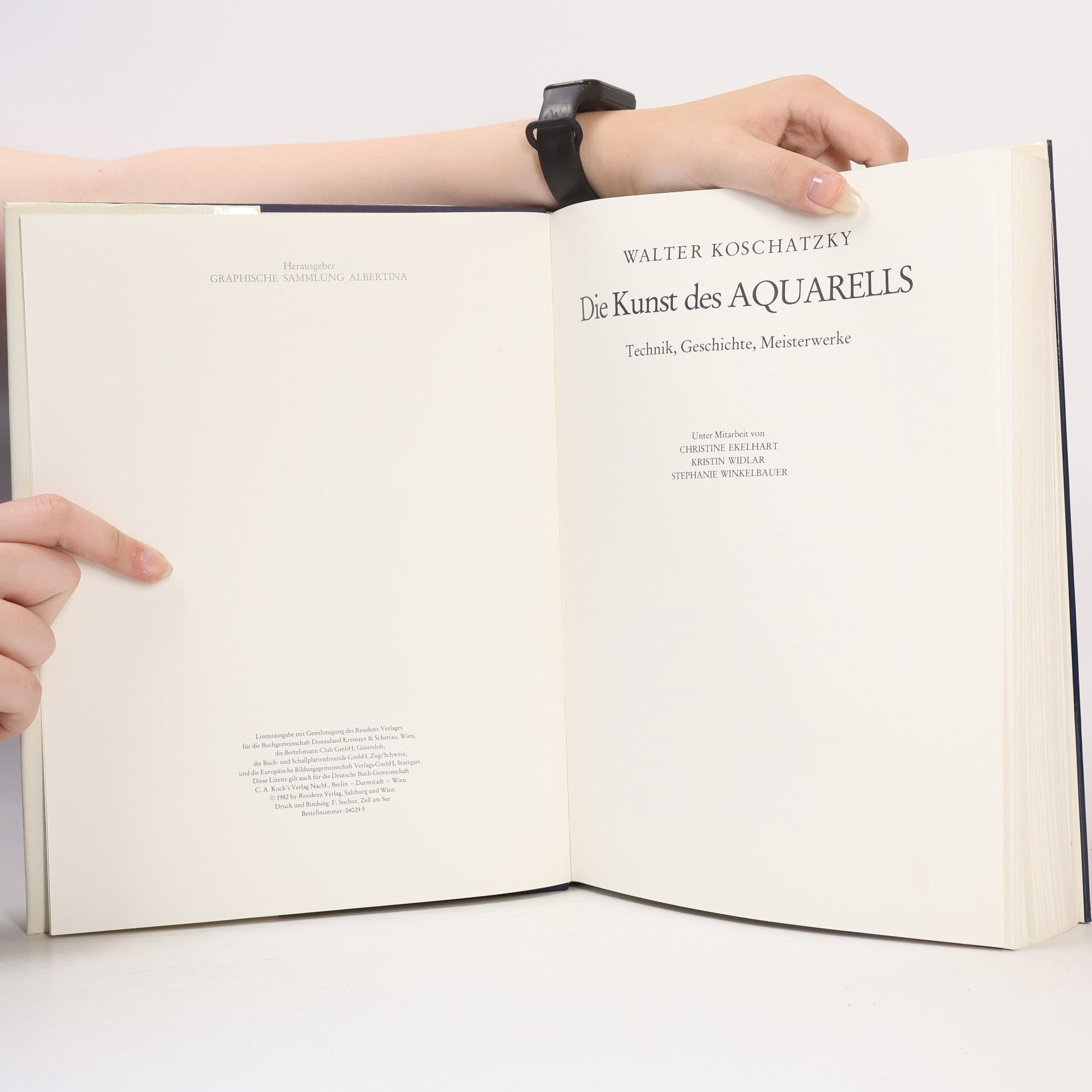Walter Koschatzky Die Kunst des Aquarells